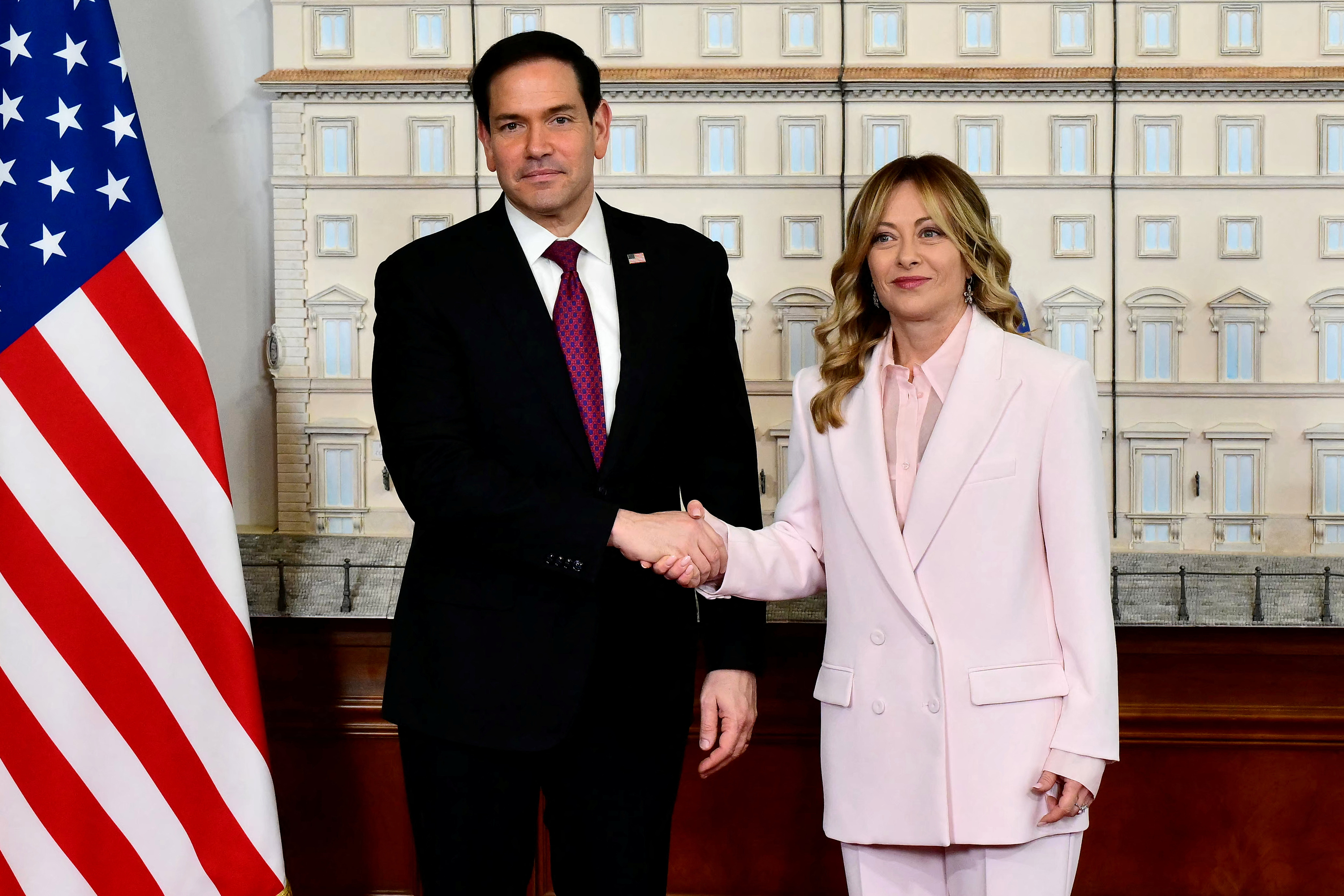 Marco Rubio na obisku v Italiji