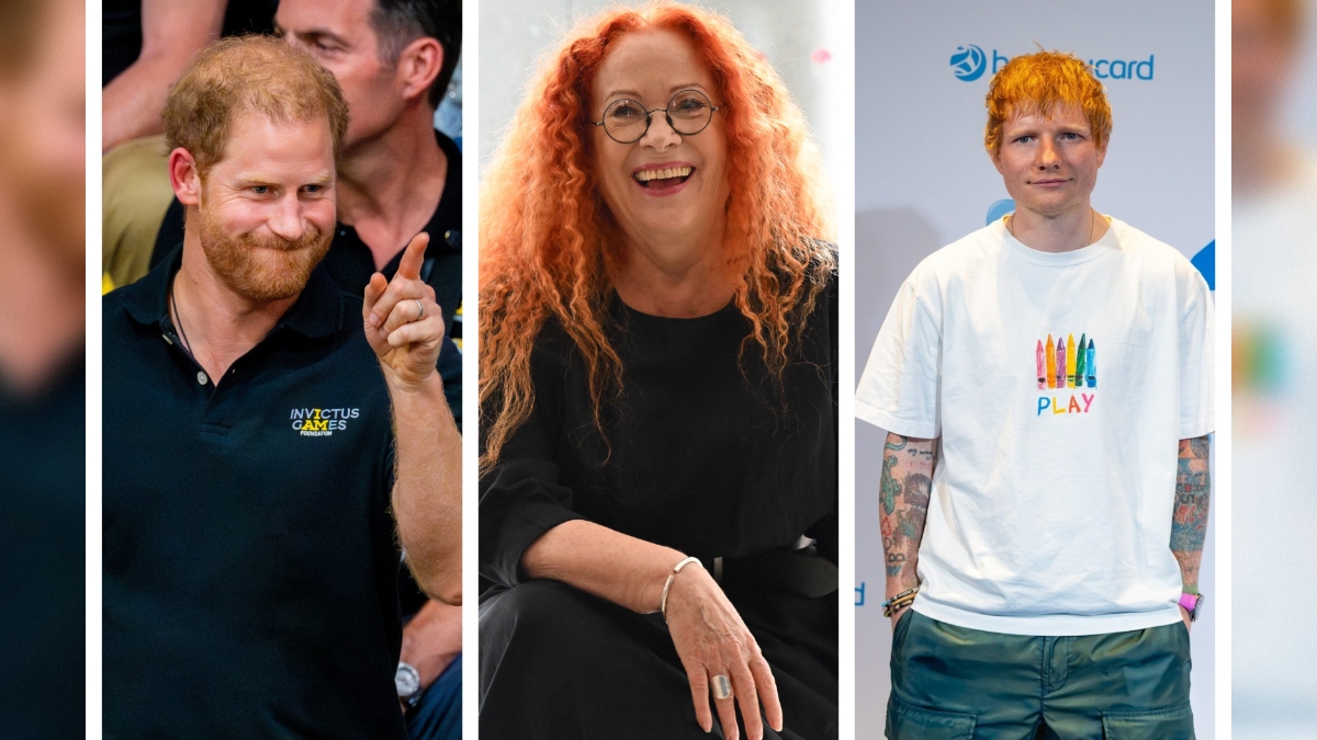princ Harry, Marjetka Falk, Ed Sheeran