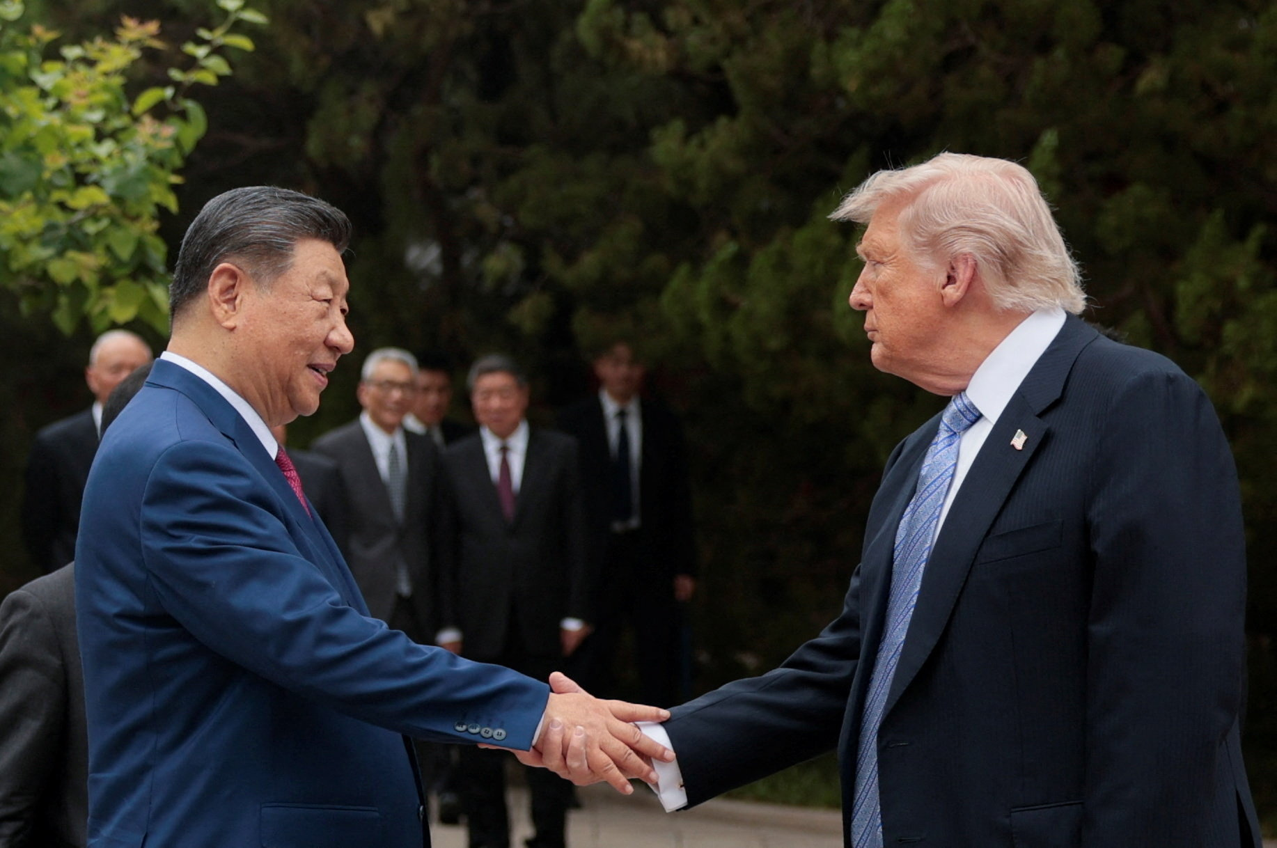 Donald Trump in Ši Džinping
