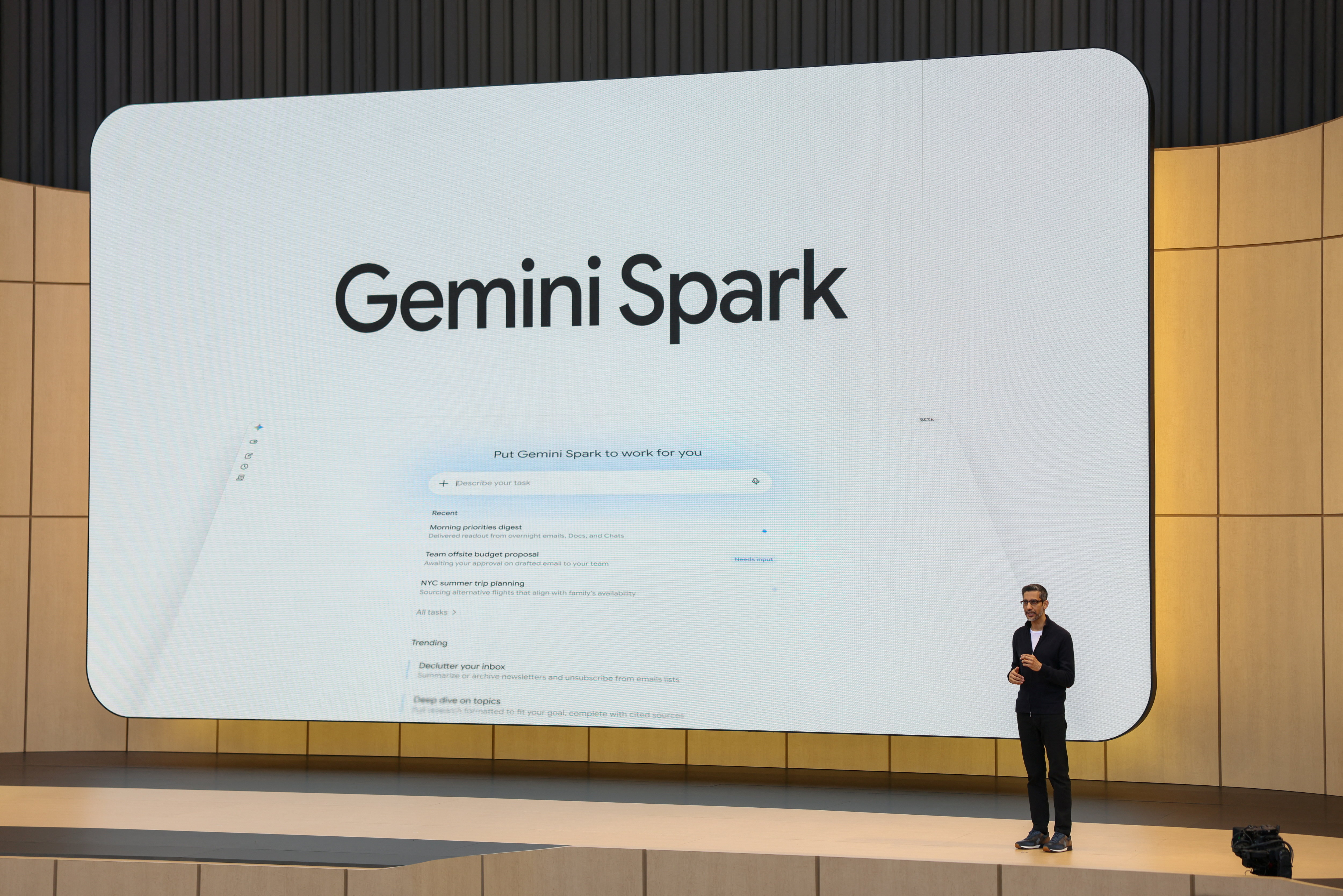 Predstavitev Gemini Spark