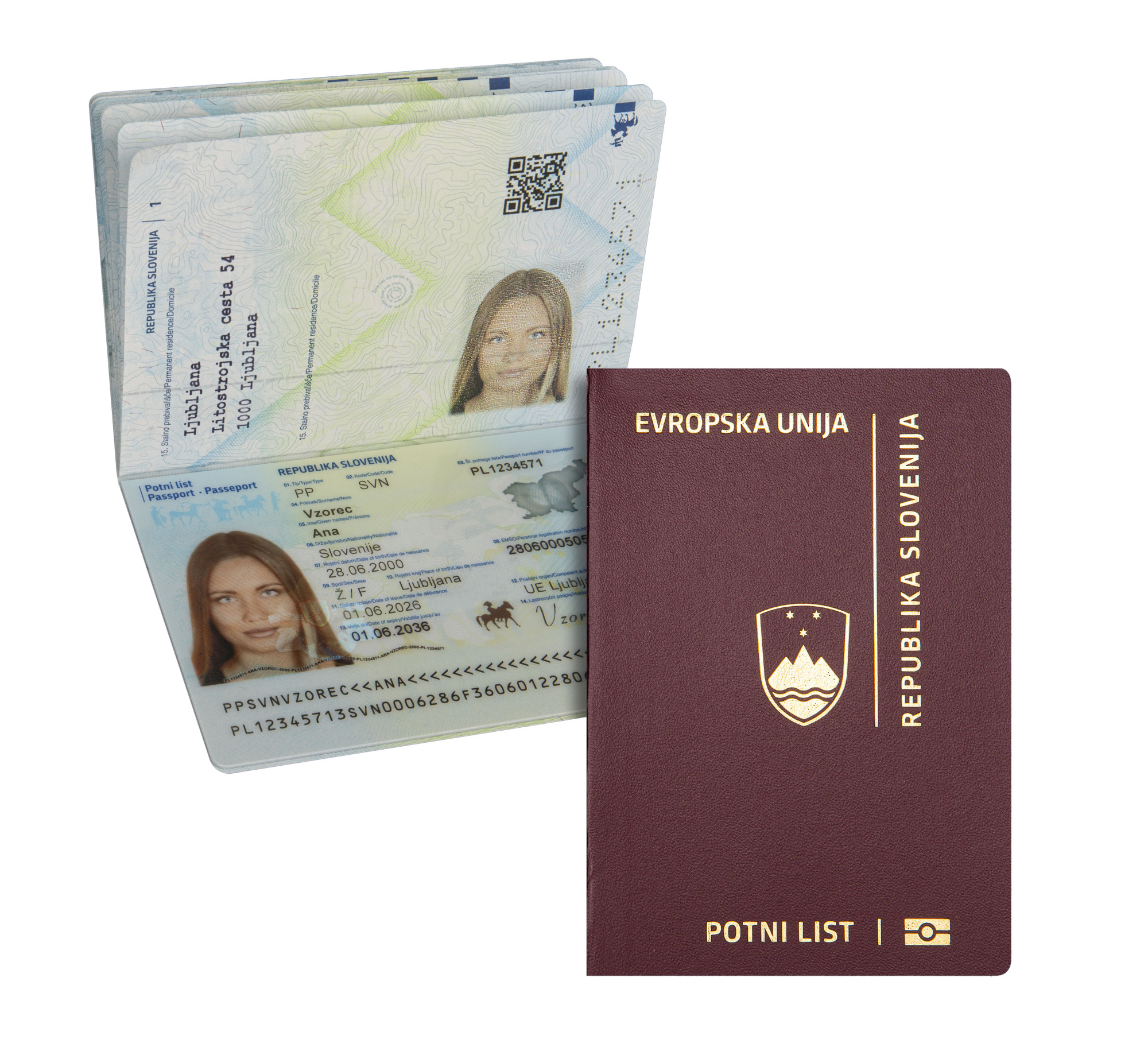 Nova generacija potnih listov