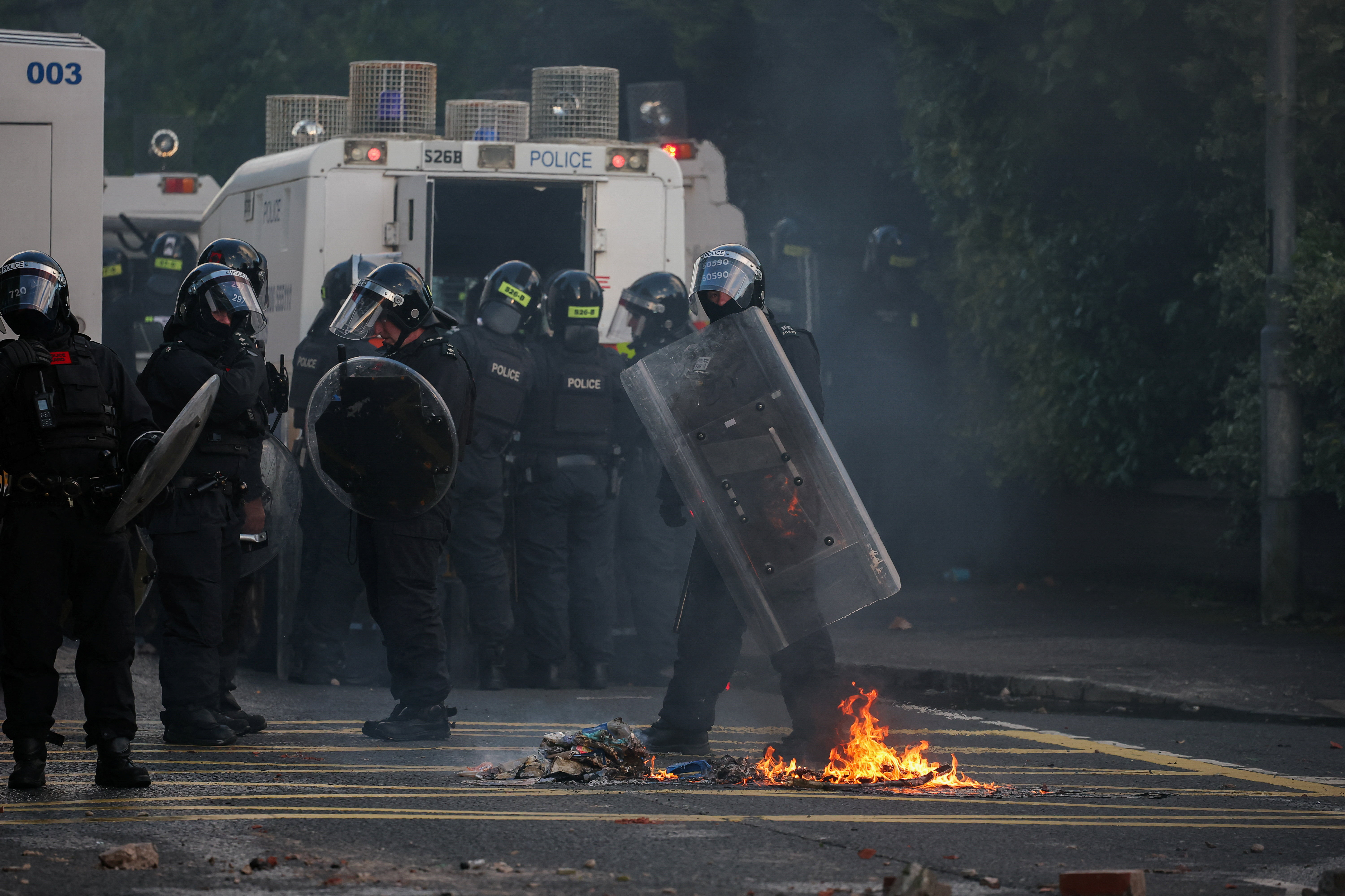 Novi izgredi v Belfastu