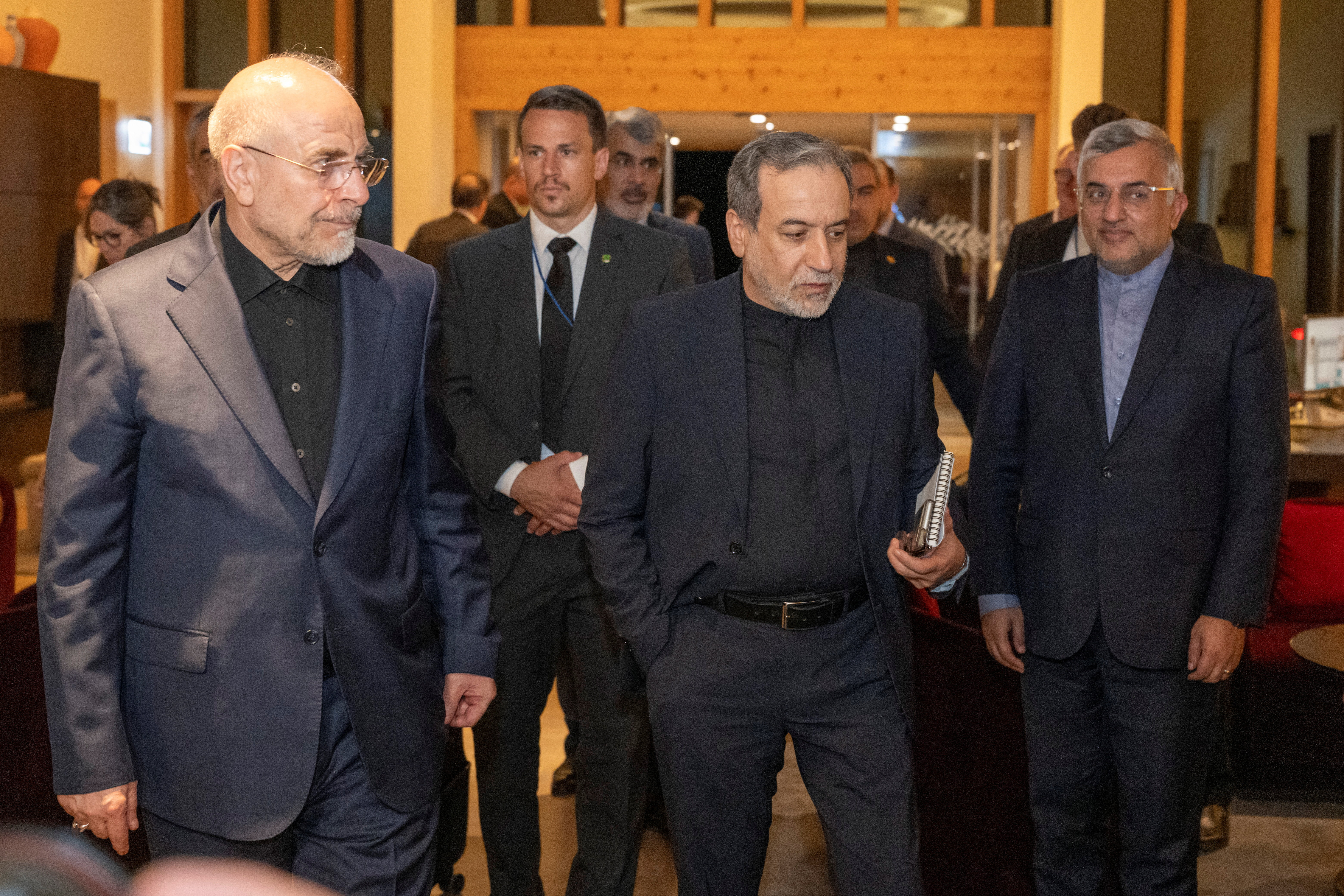 Abas Aragči in Mohamad Bager Galibaf
