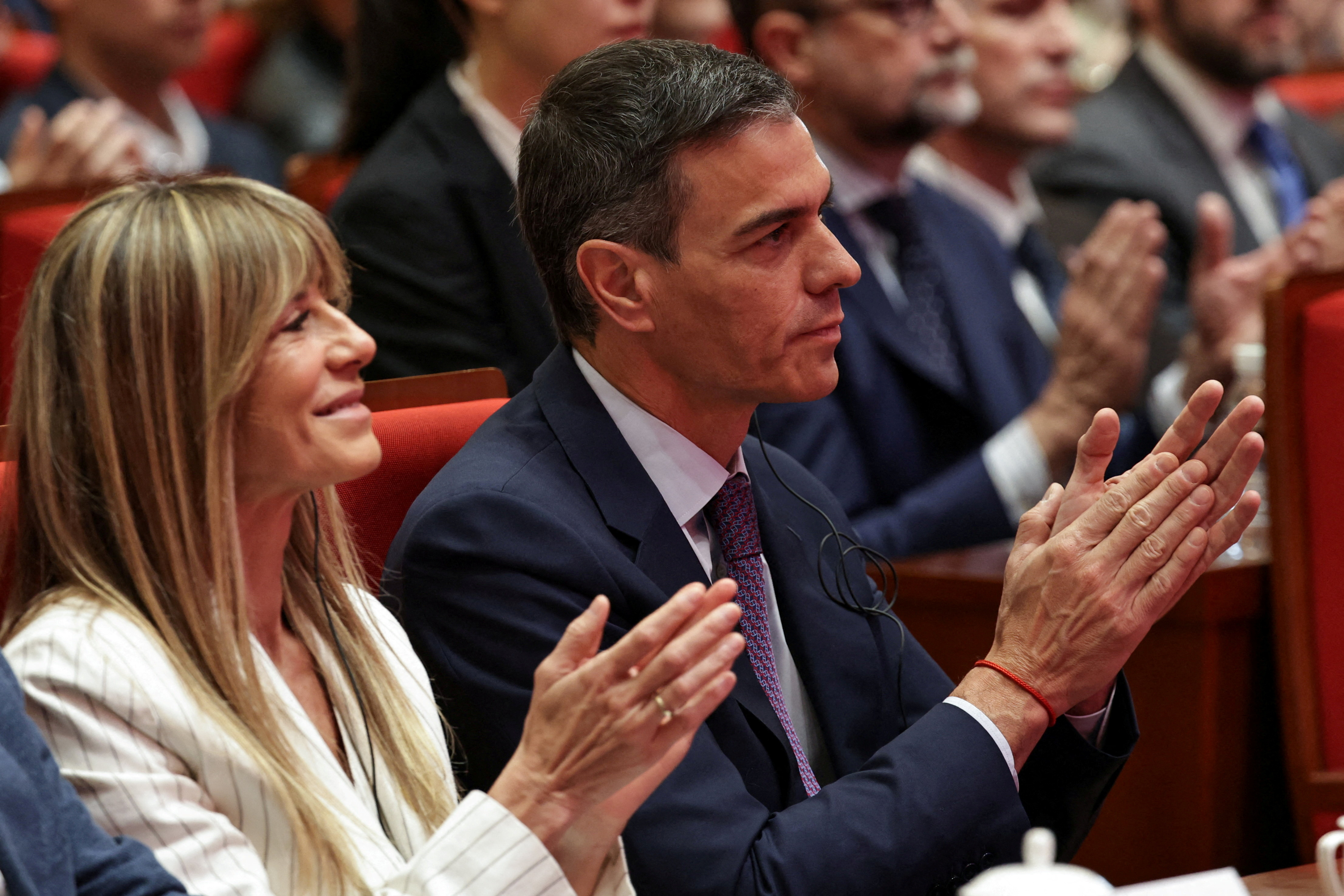 Pedro Sanchez in soproga Begona Gomez