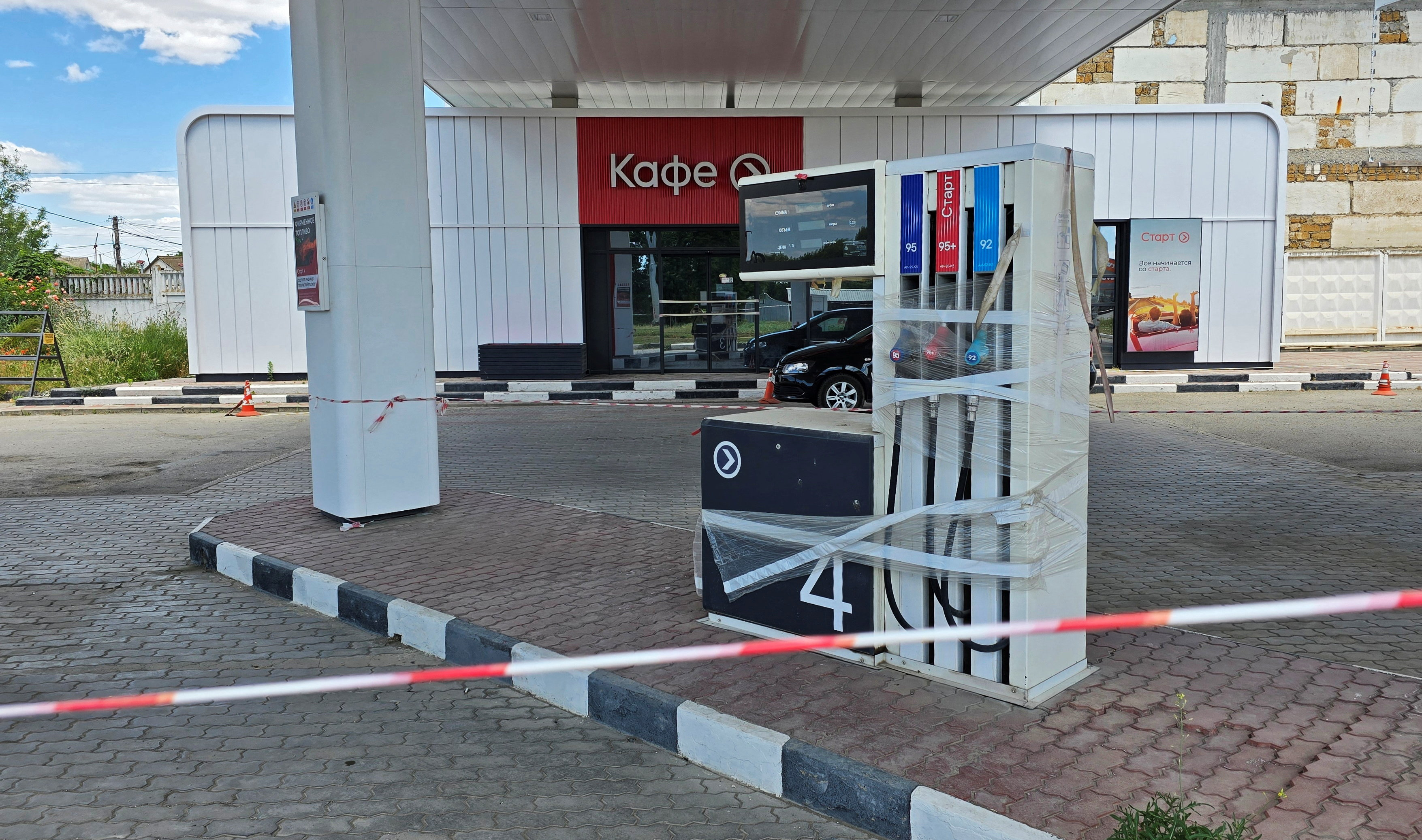 Na Krimu zaradi ukrajinskih napadov ostali brez goriva