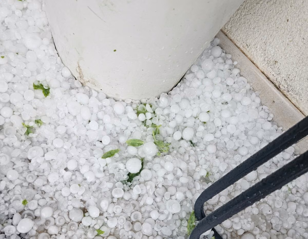 V hrvaški Istri že pustošila kot oreh velika toča, v Rovinju več poškodovanih (VIDEO)