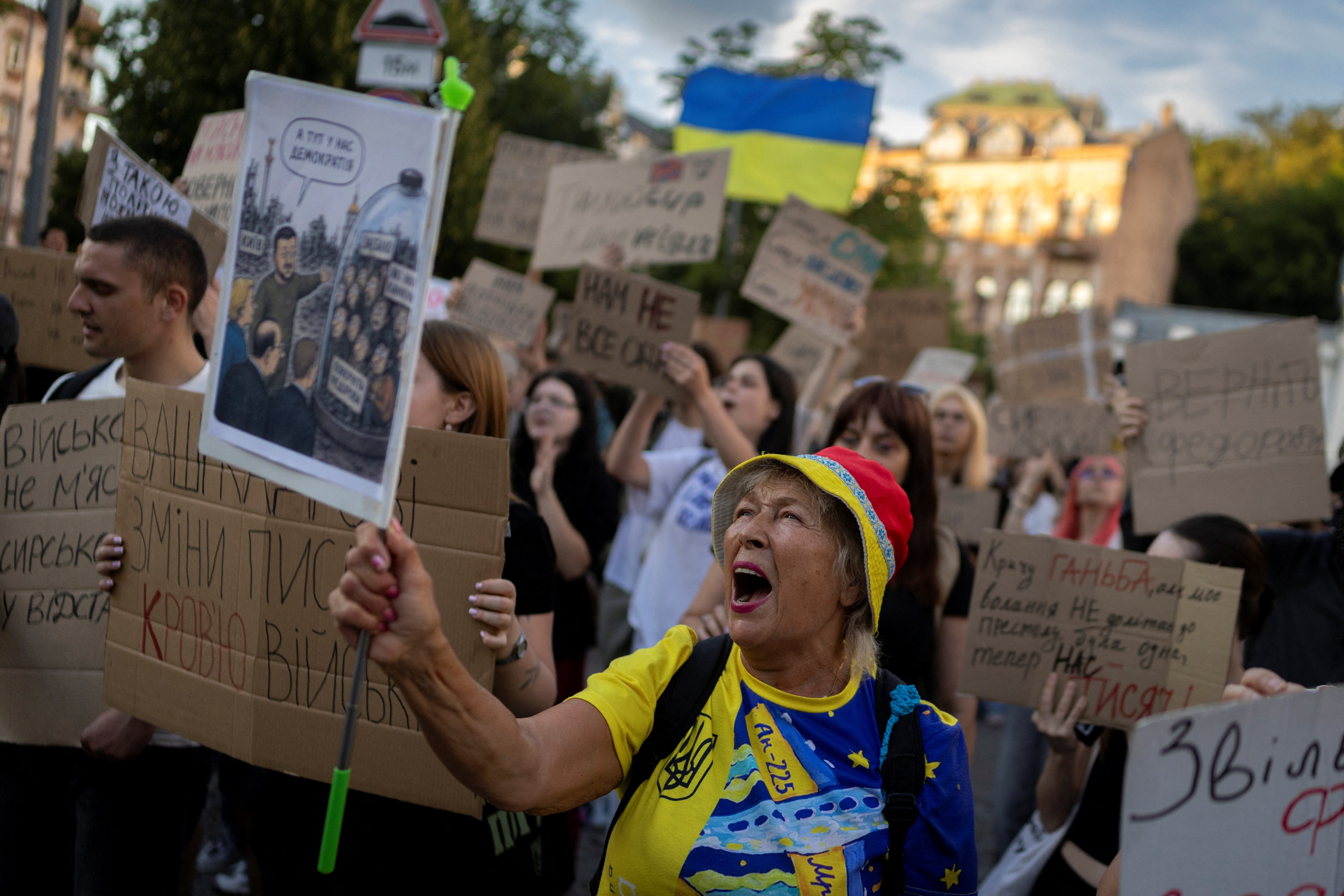 Protesti v Ukrajini po razrešitvi Fedorova