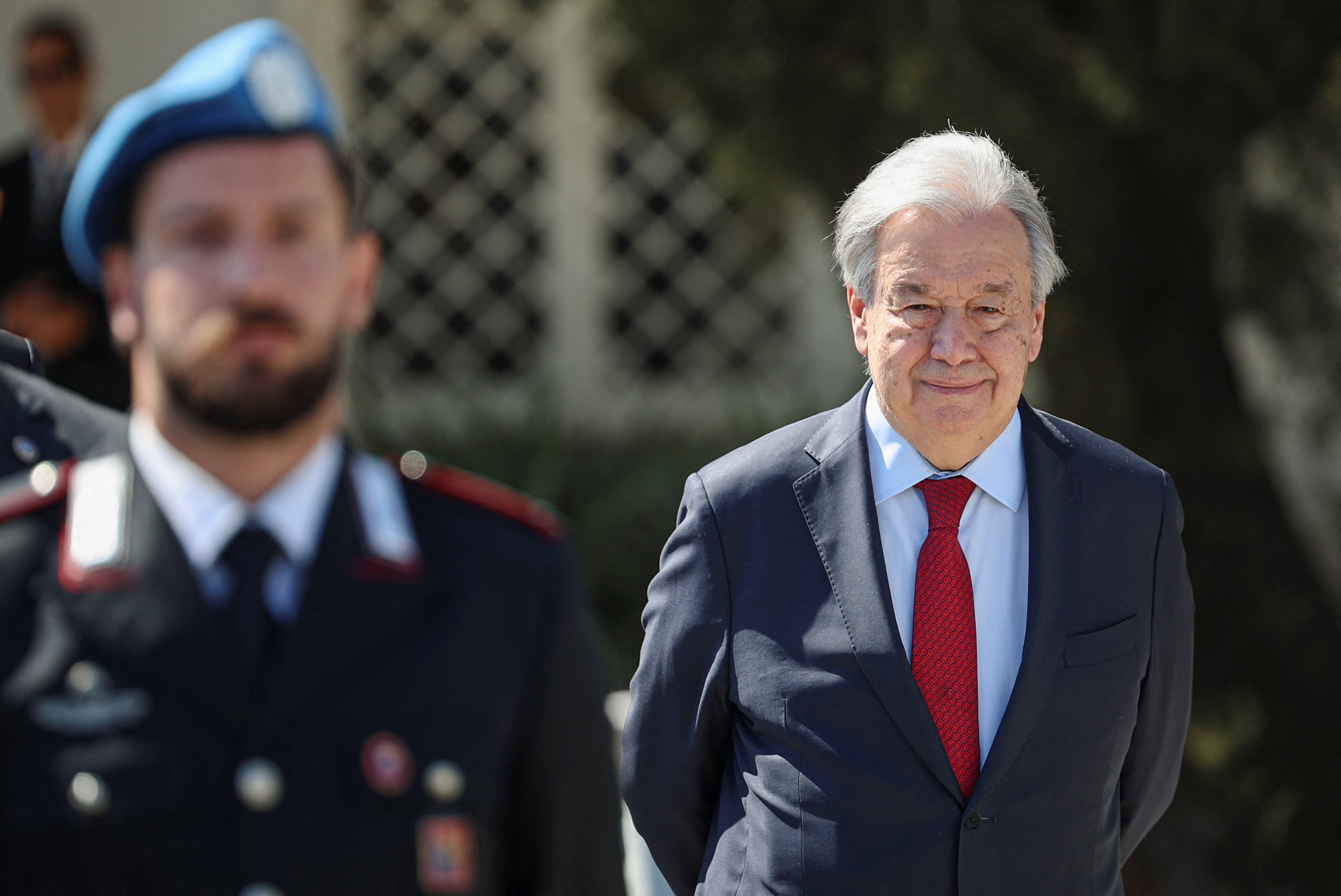 Antonio Guterres na obisku na Cipru