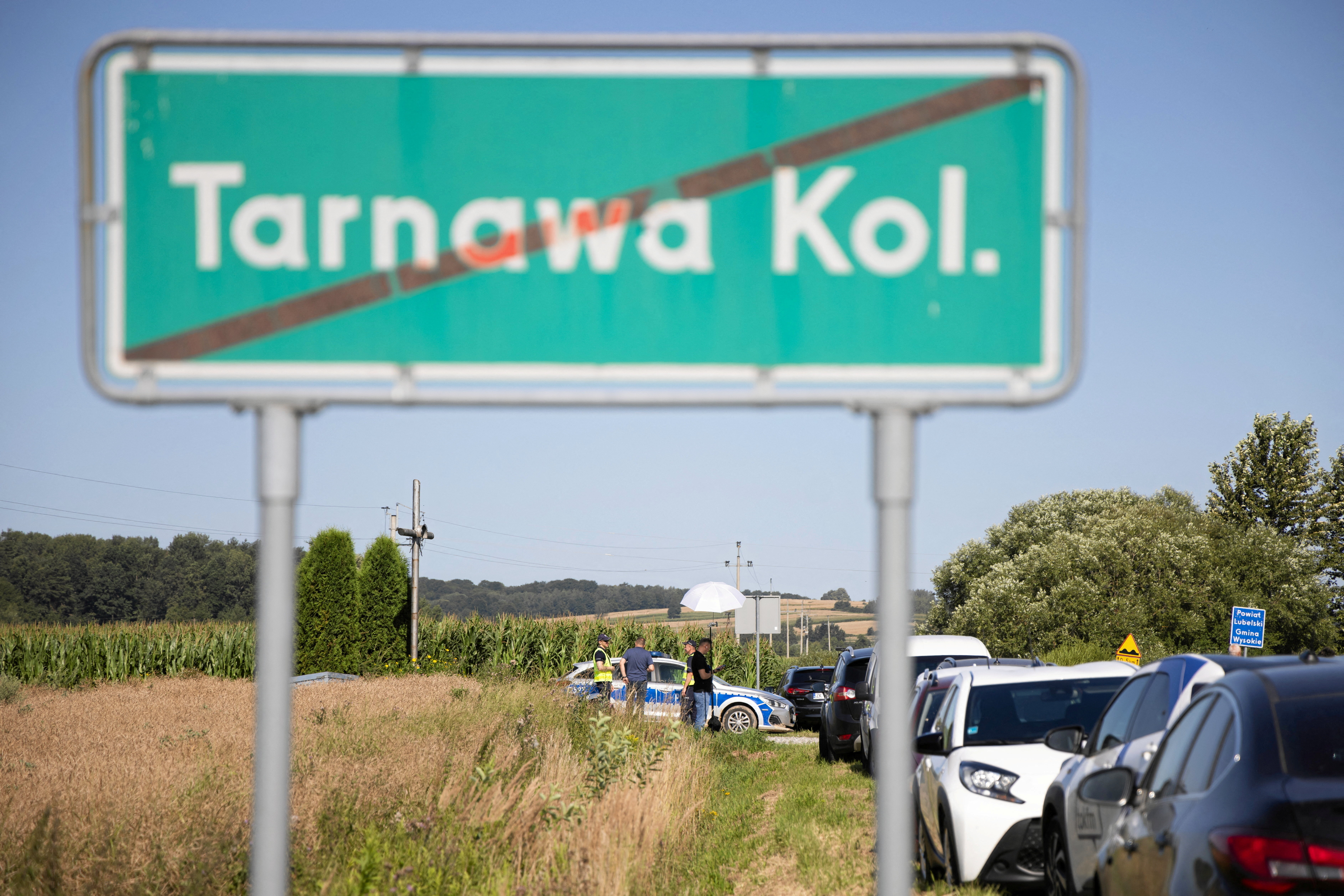 Na Poljsko ozemlje strmoglavil neznani predmet in povzročil eksplozijo