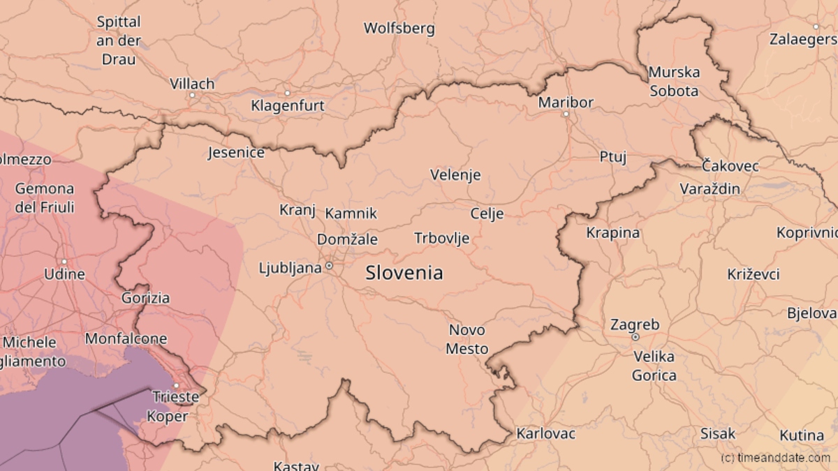 sončni mrk, Slovenija, 12, avgust 2026, zemljevid