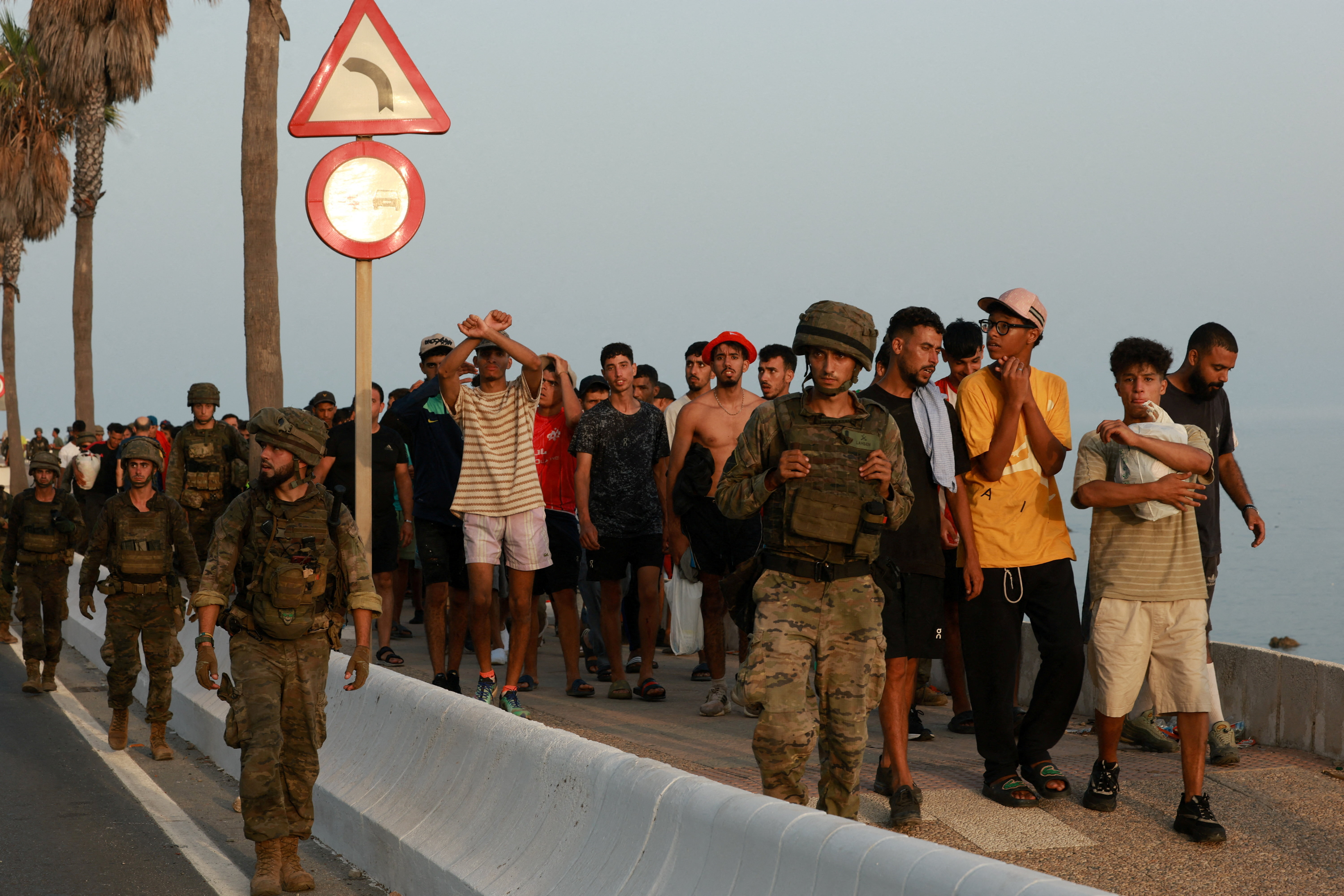 Migranti v Ceuti