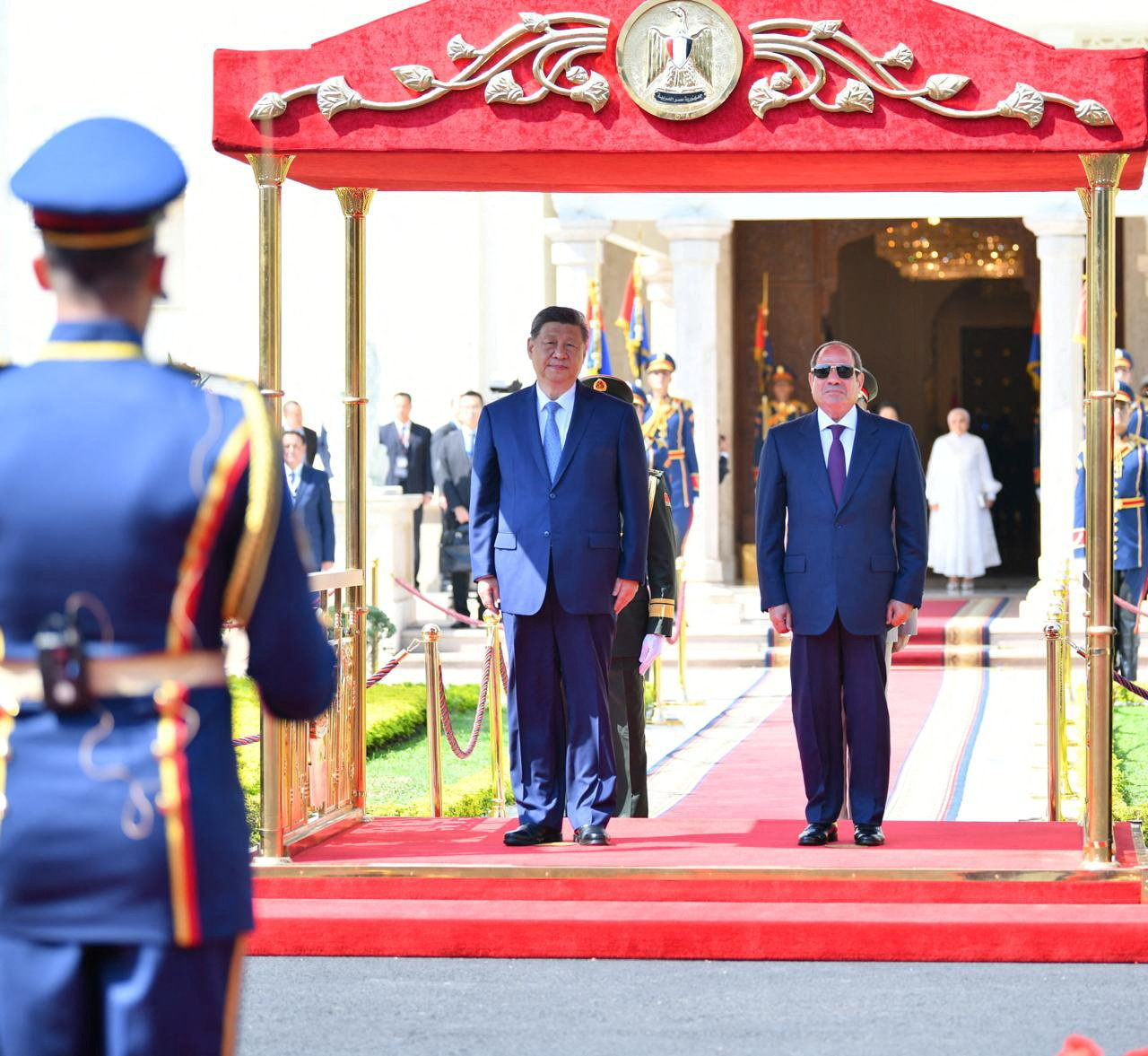 Xi Jinping in Sisi