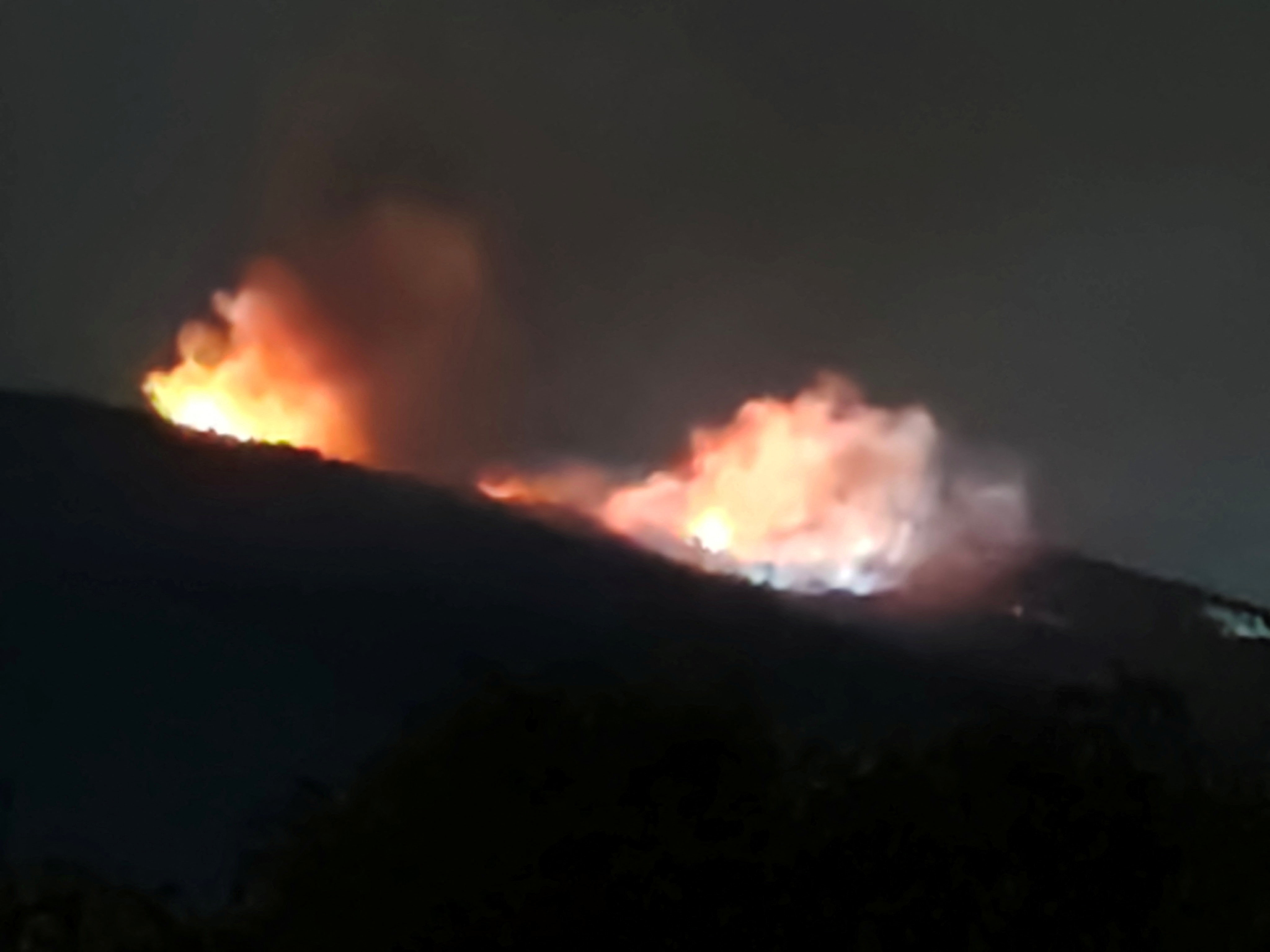 Bolgarija požar v skladišču orožja