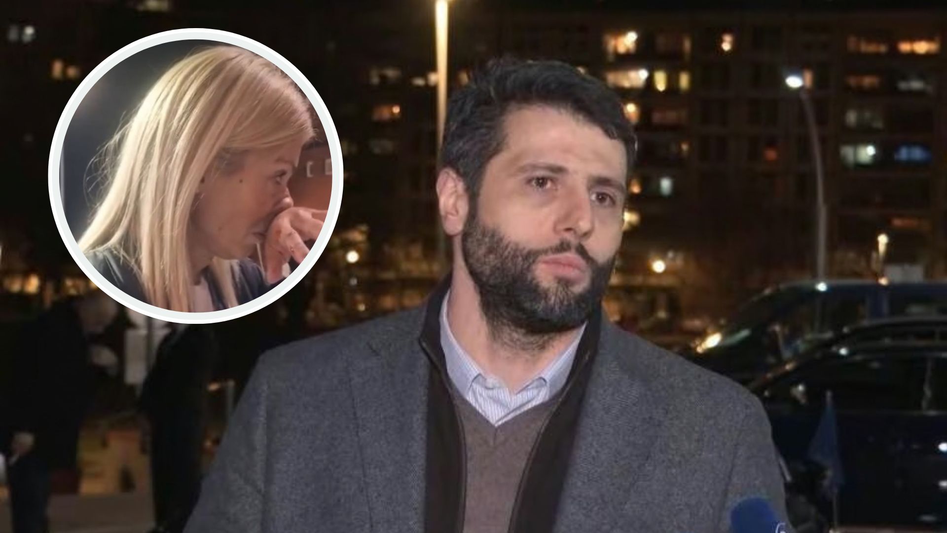 Tanja Micić in Aleksandar Šapić