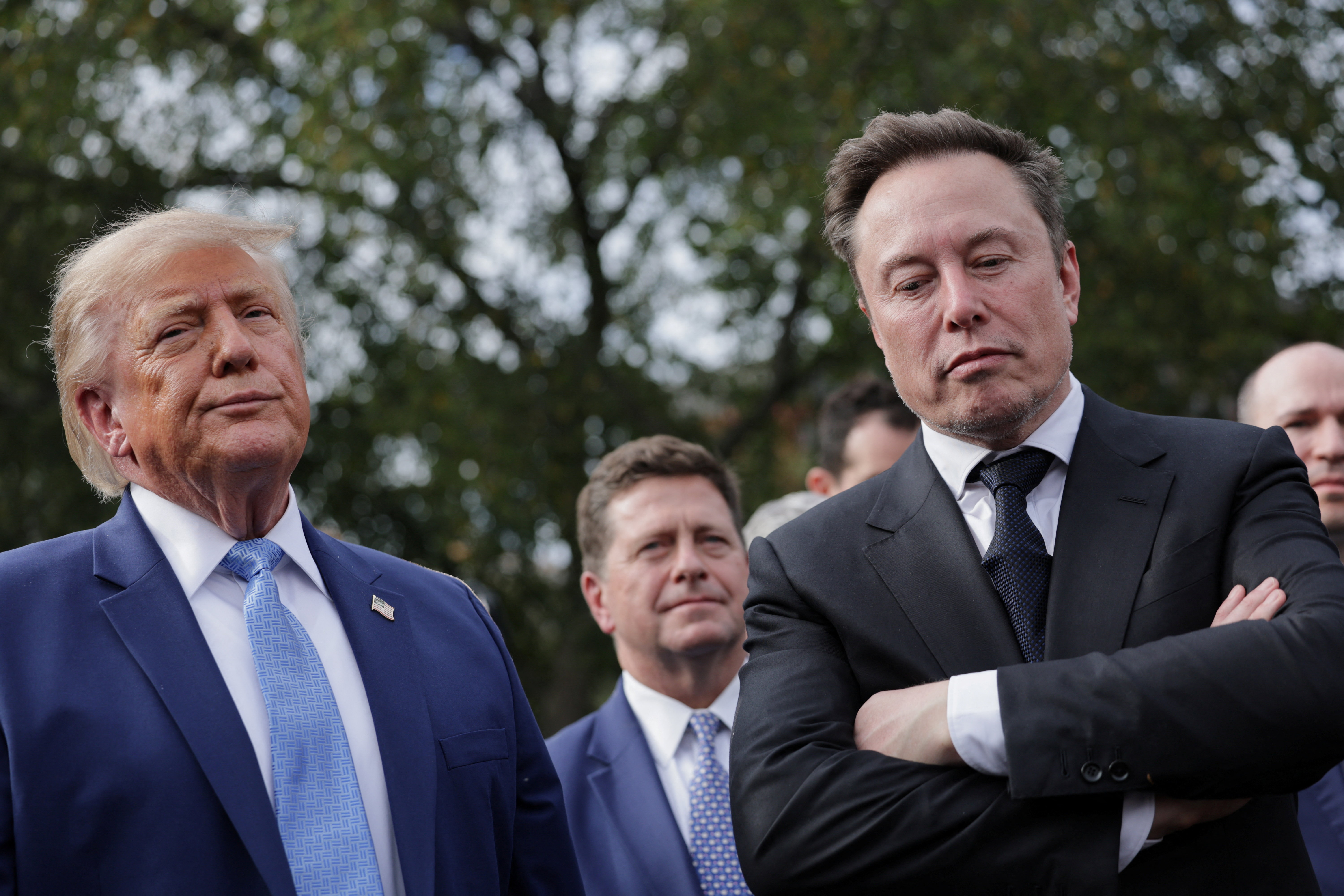 Donald Trump in Elon Musk