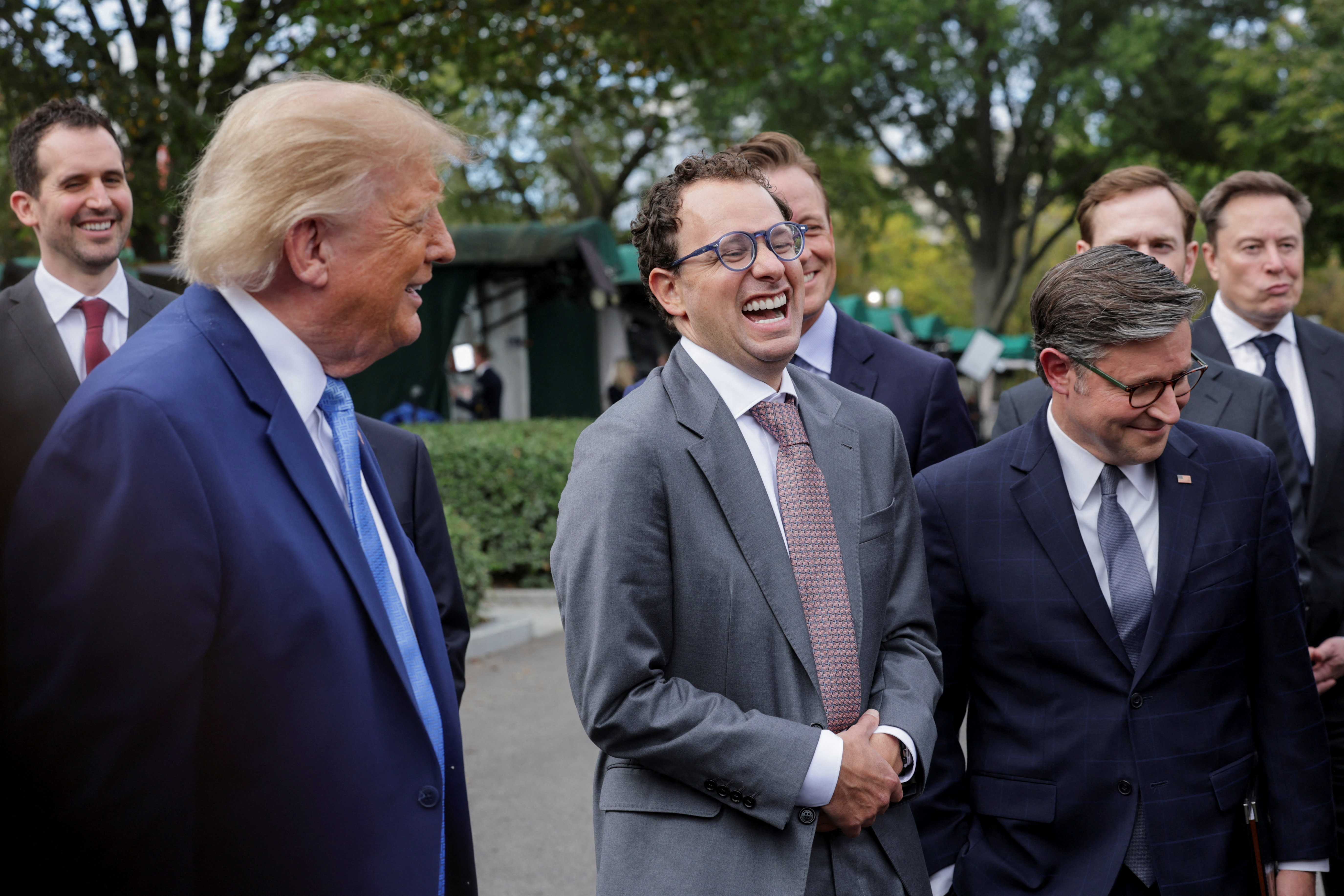 Dario Amodei in Donald Trump