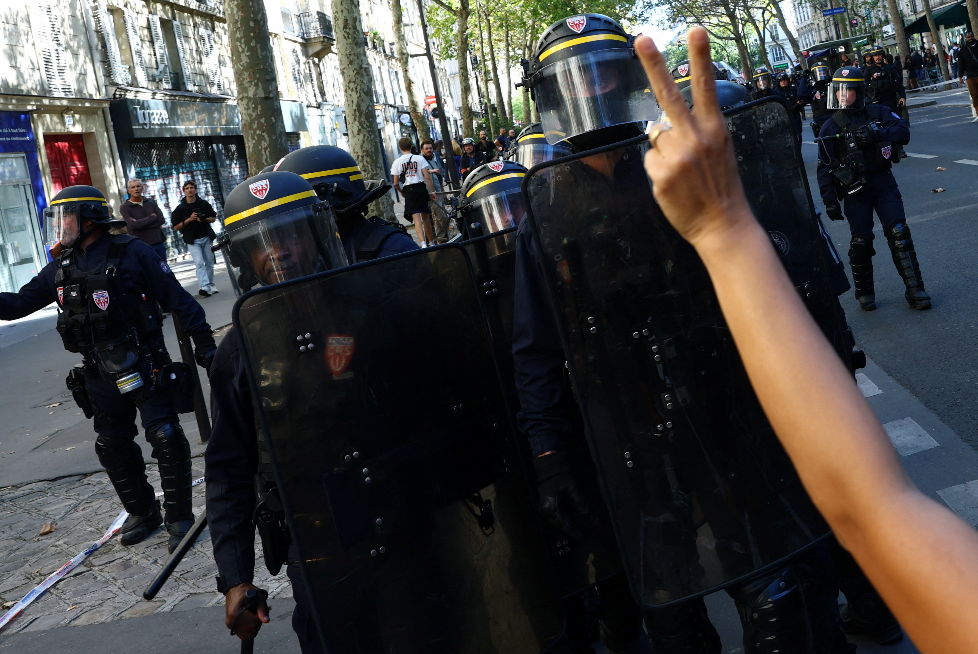 Francija, protest