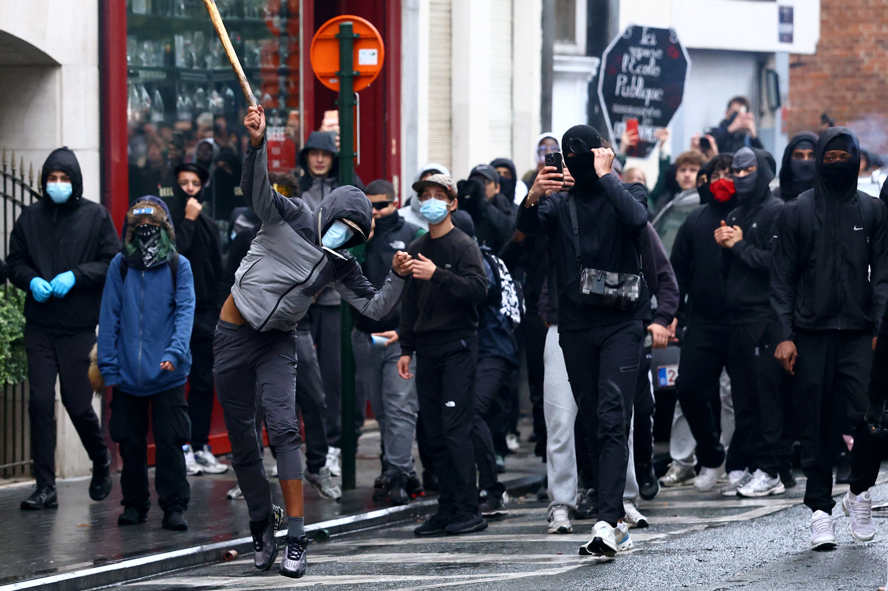 Protesti v Bruslju