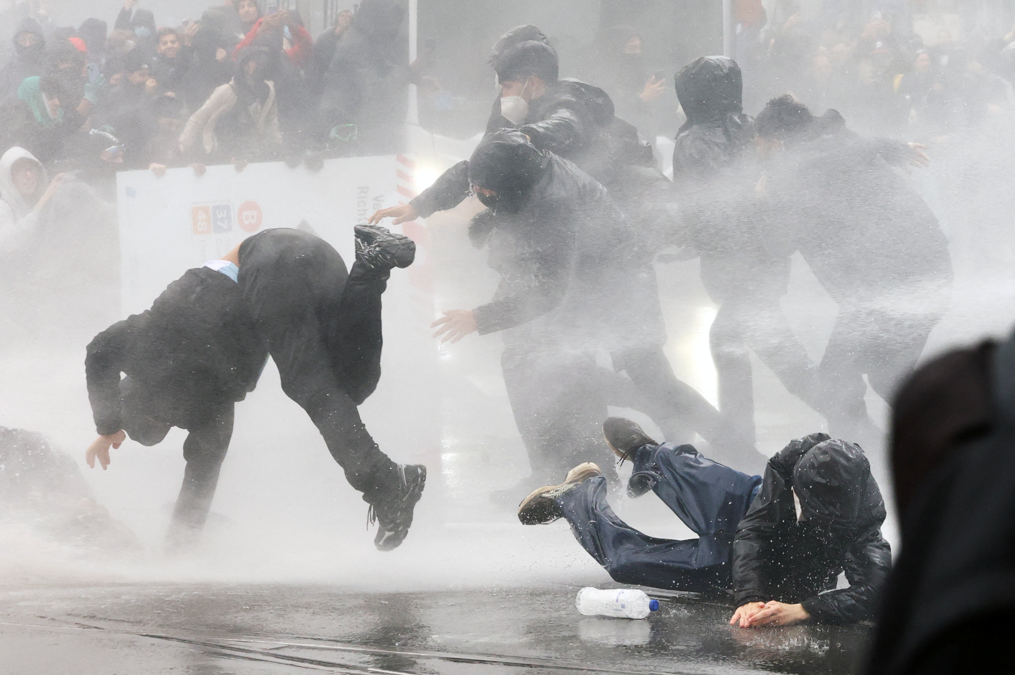 Protesti v Bruslju