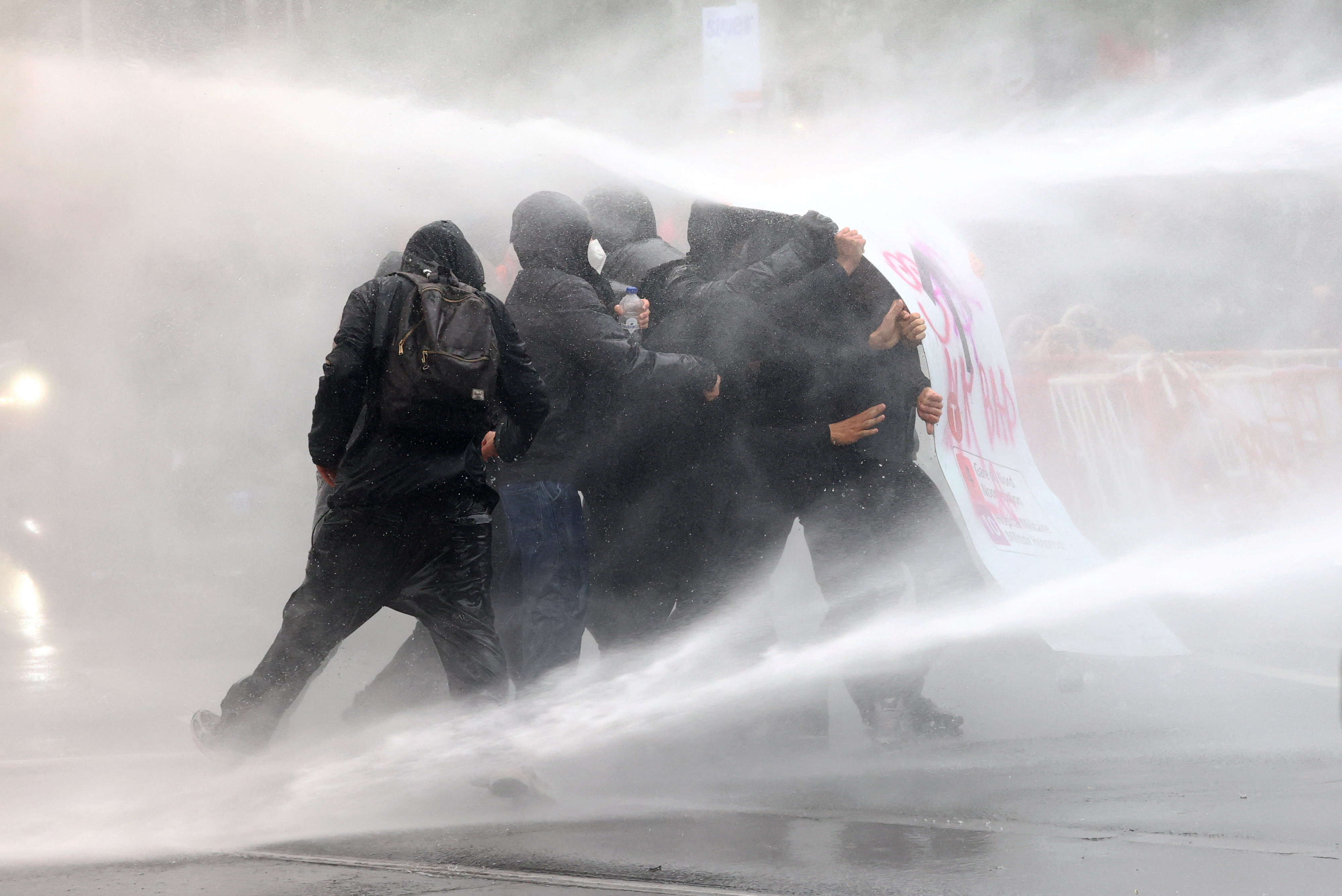 Protesti v Bruslju