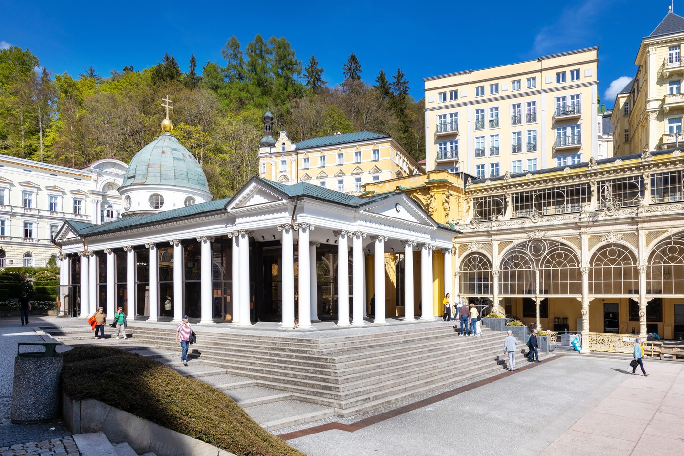 Marianske Lazne termalno zdravilišče spa Češka
