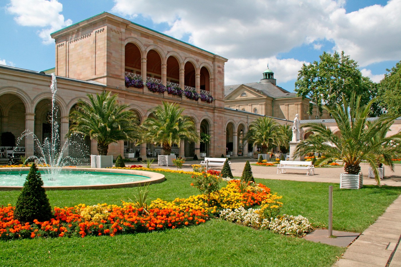 Bad Kissingen, termalno zdravilišče, spa, Nemčija