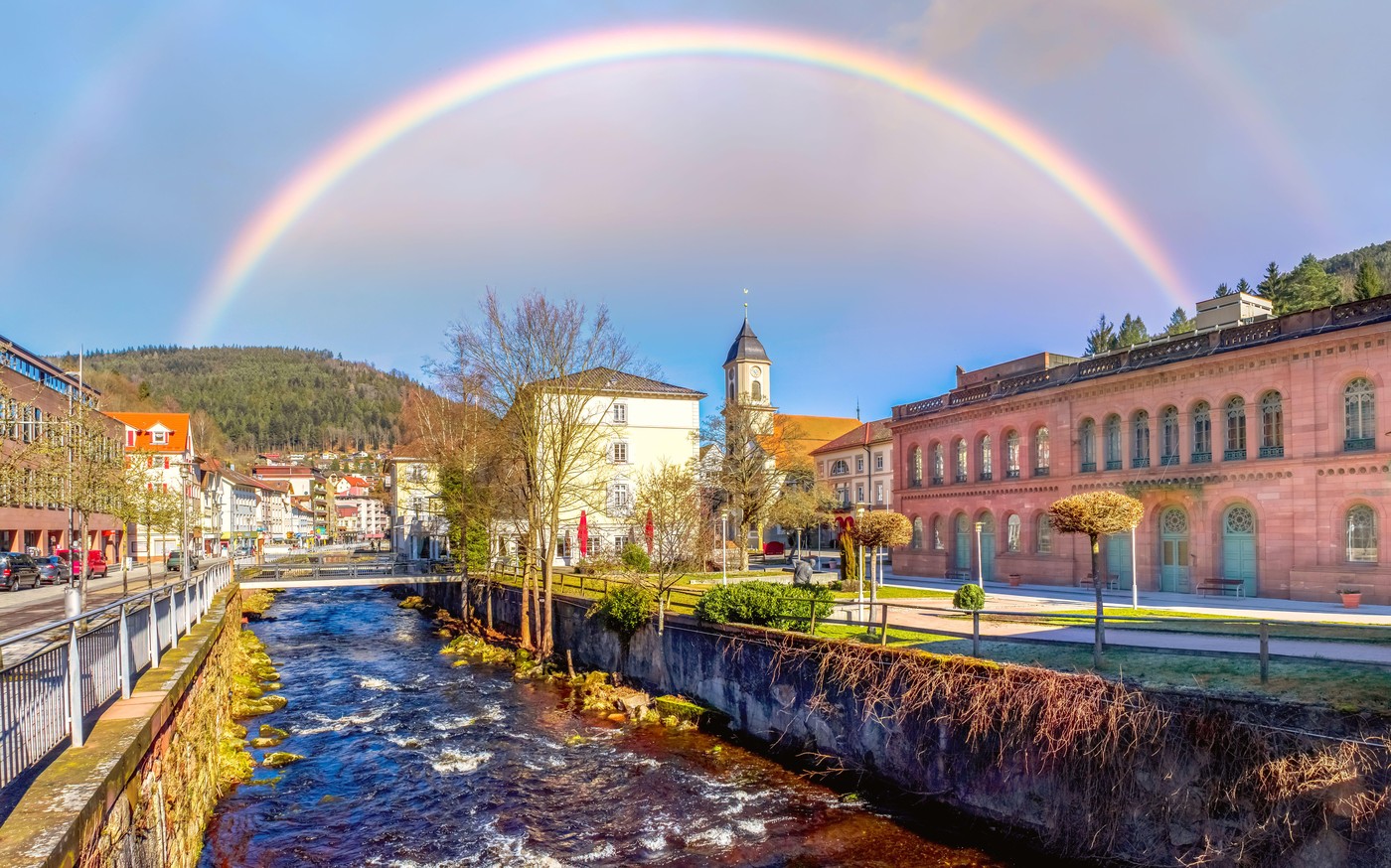 Bad Wildbad termalno zdravilišče spa Nemčija
