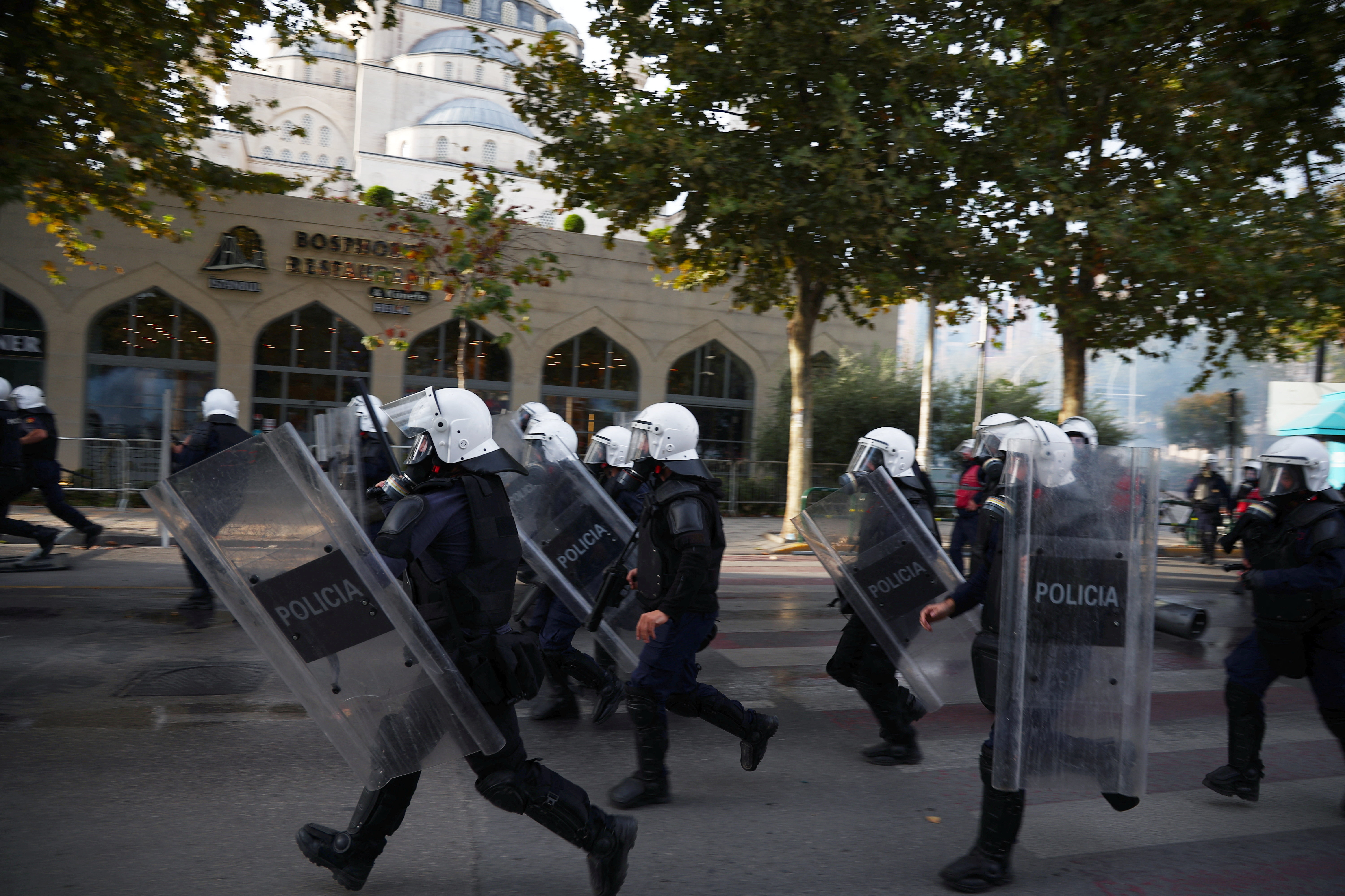 Protivladni protesti v Albaniji