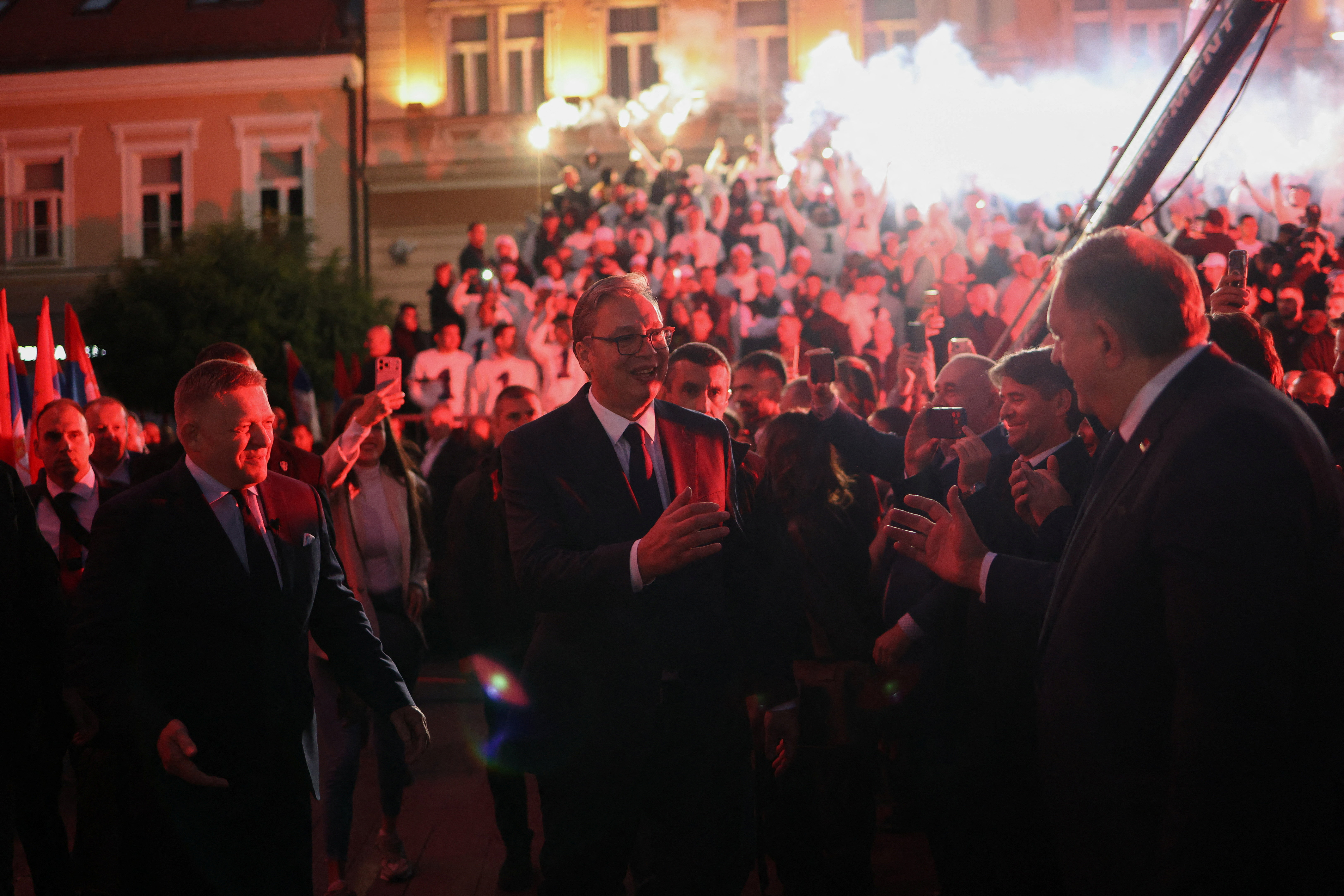 Vučić v Novem Sadu