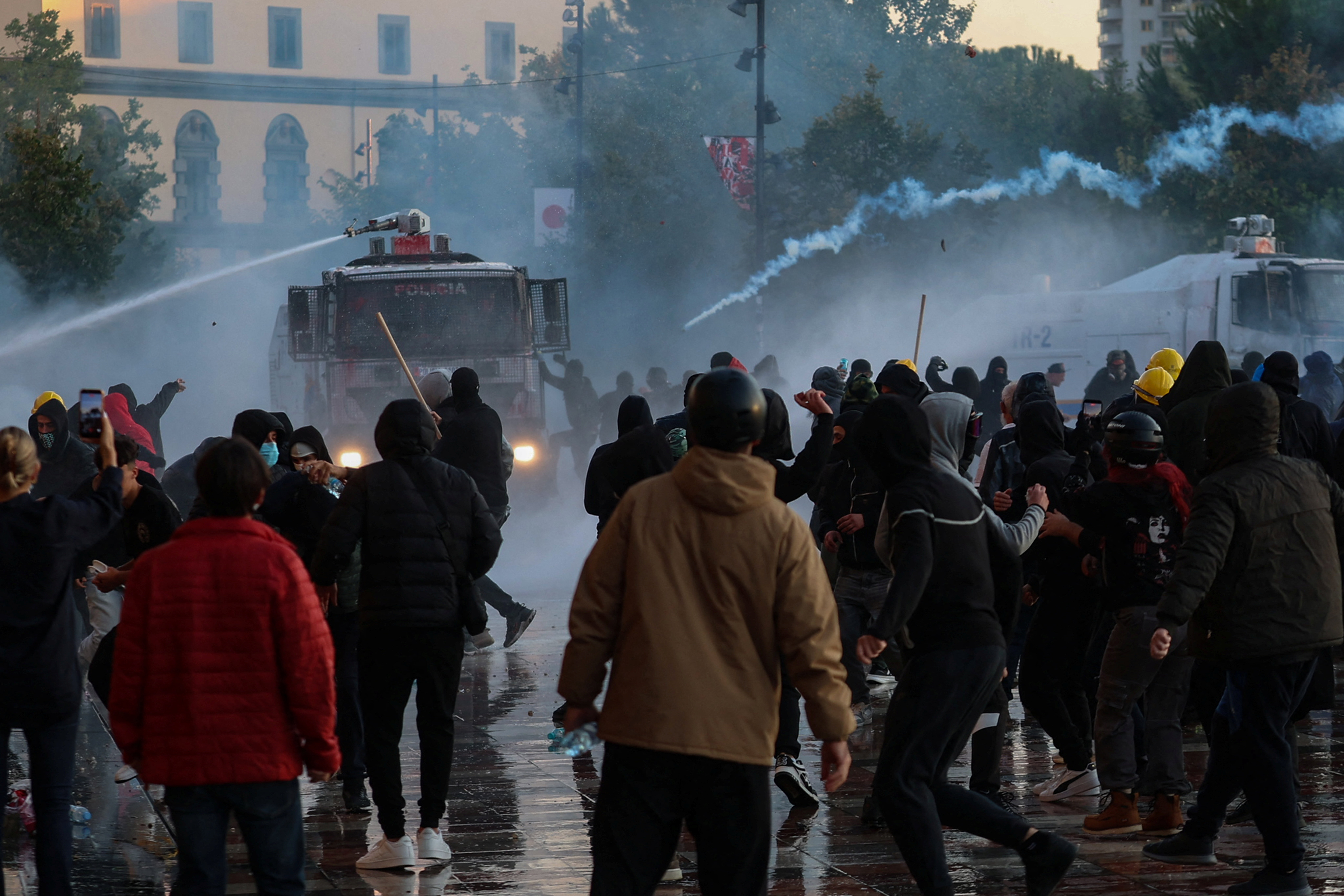 Albanija protesti