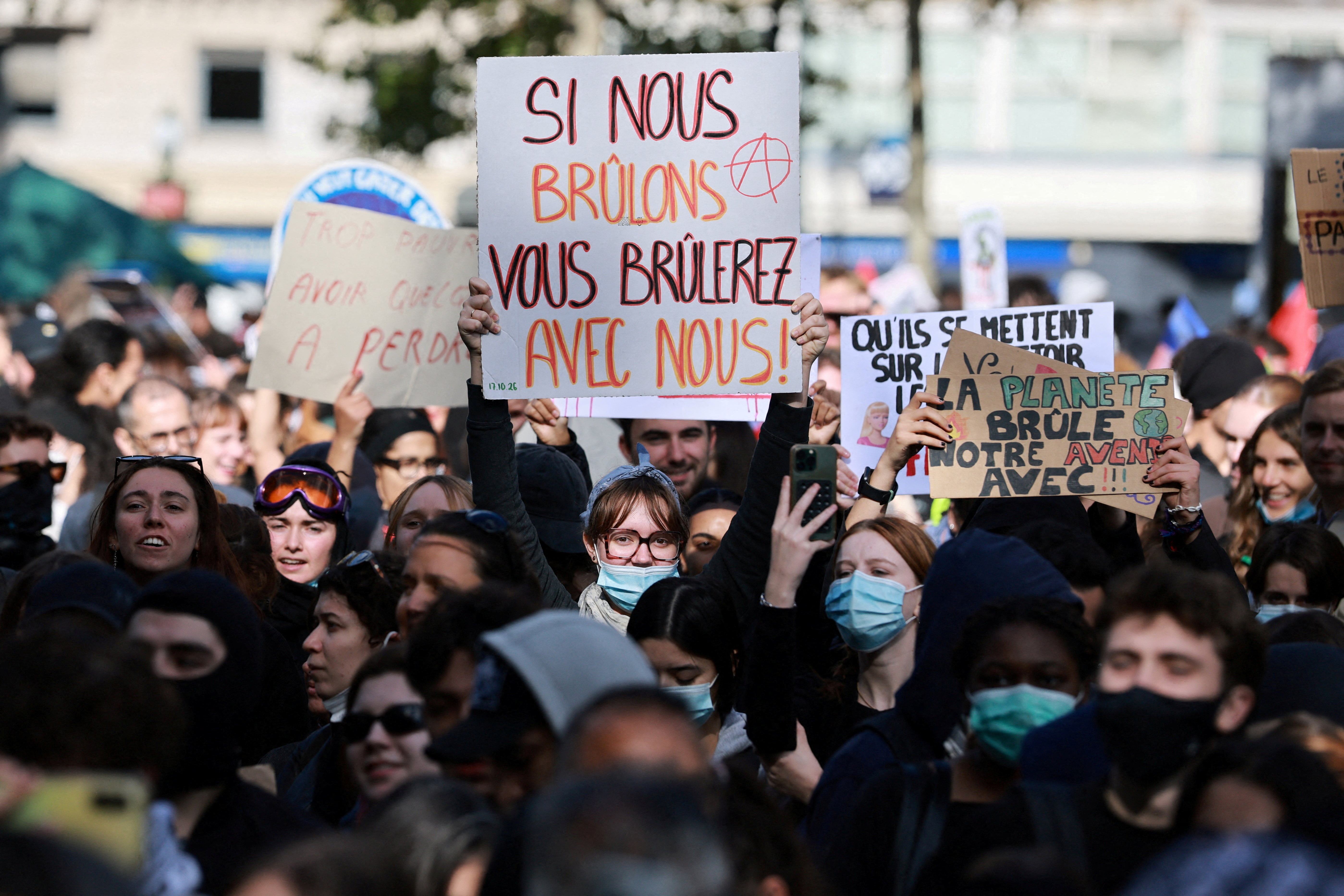 Protest v Franciji