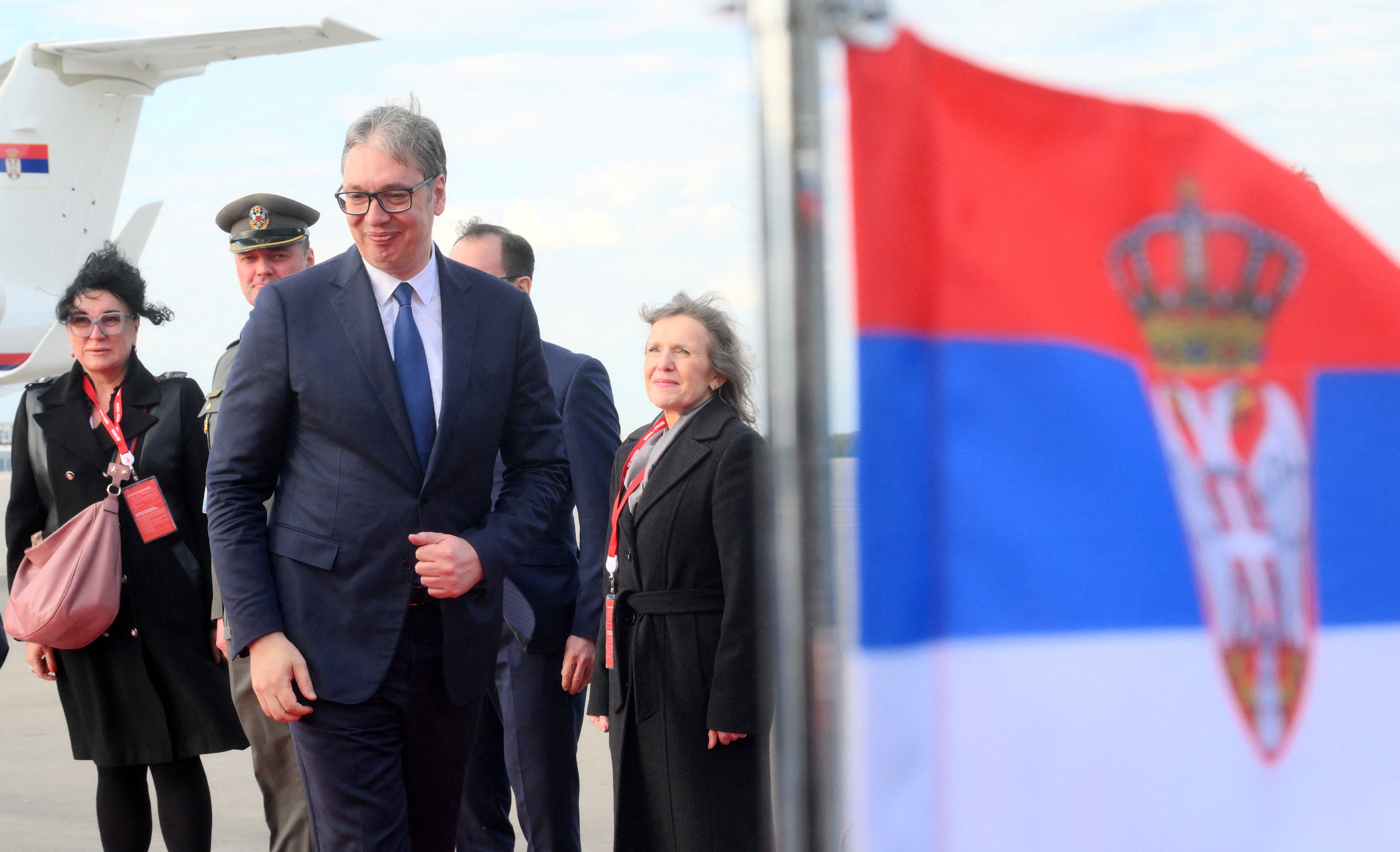 Aleksandar Vučić v Moskvi