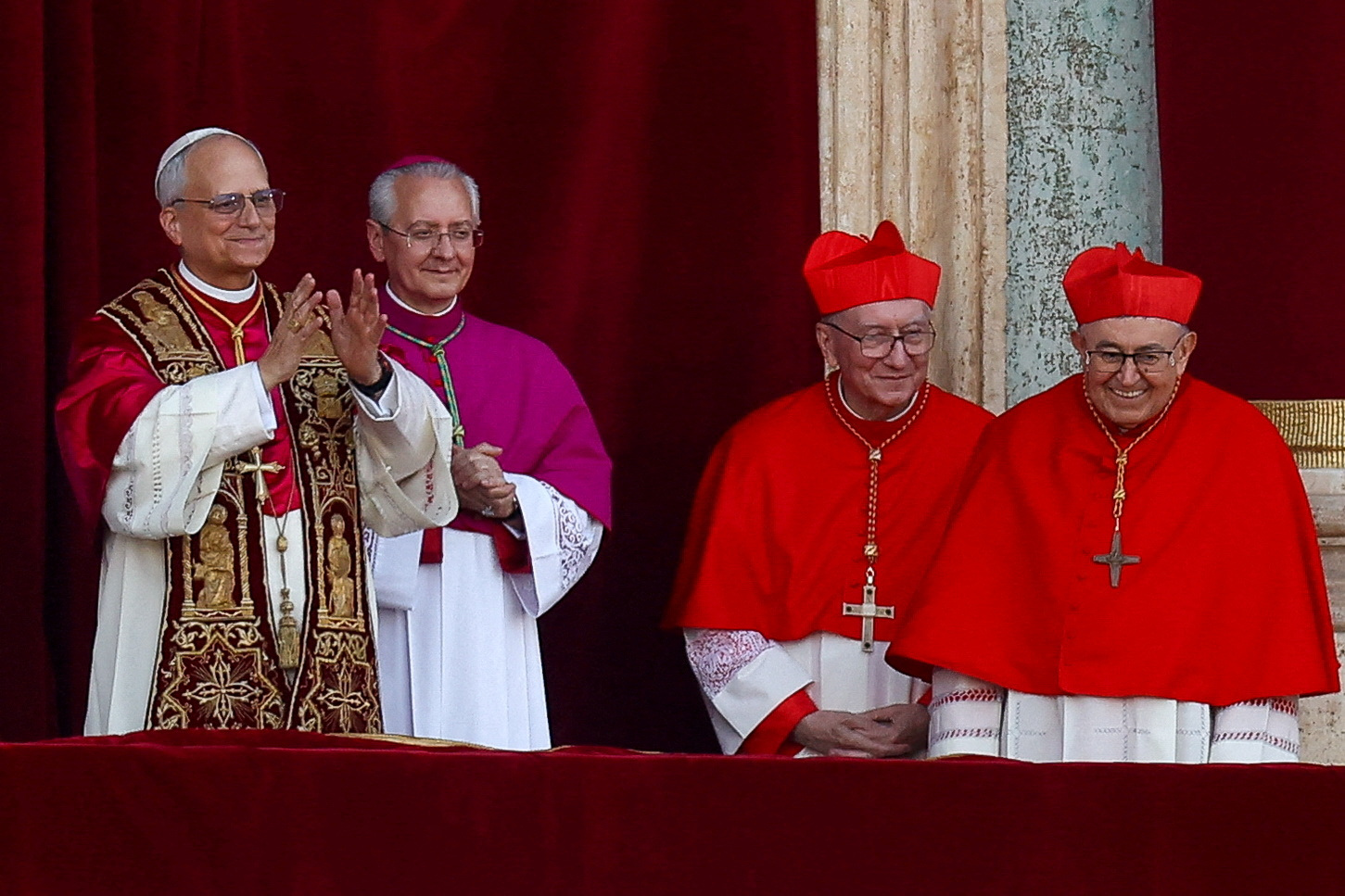 Kardinal Vinko Puljić ob novem papežu