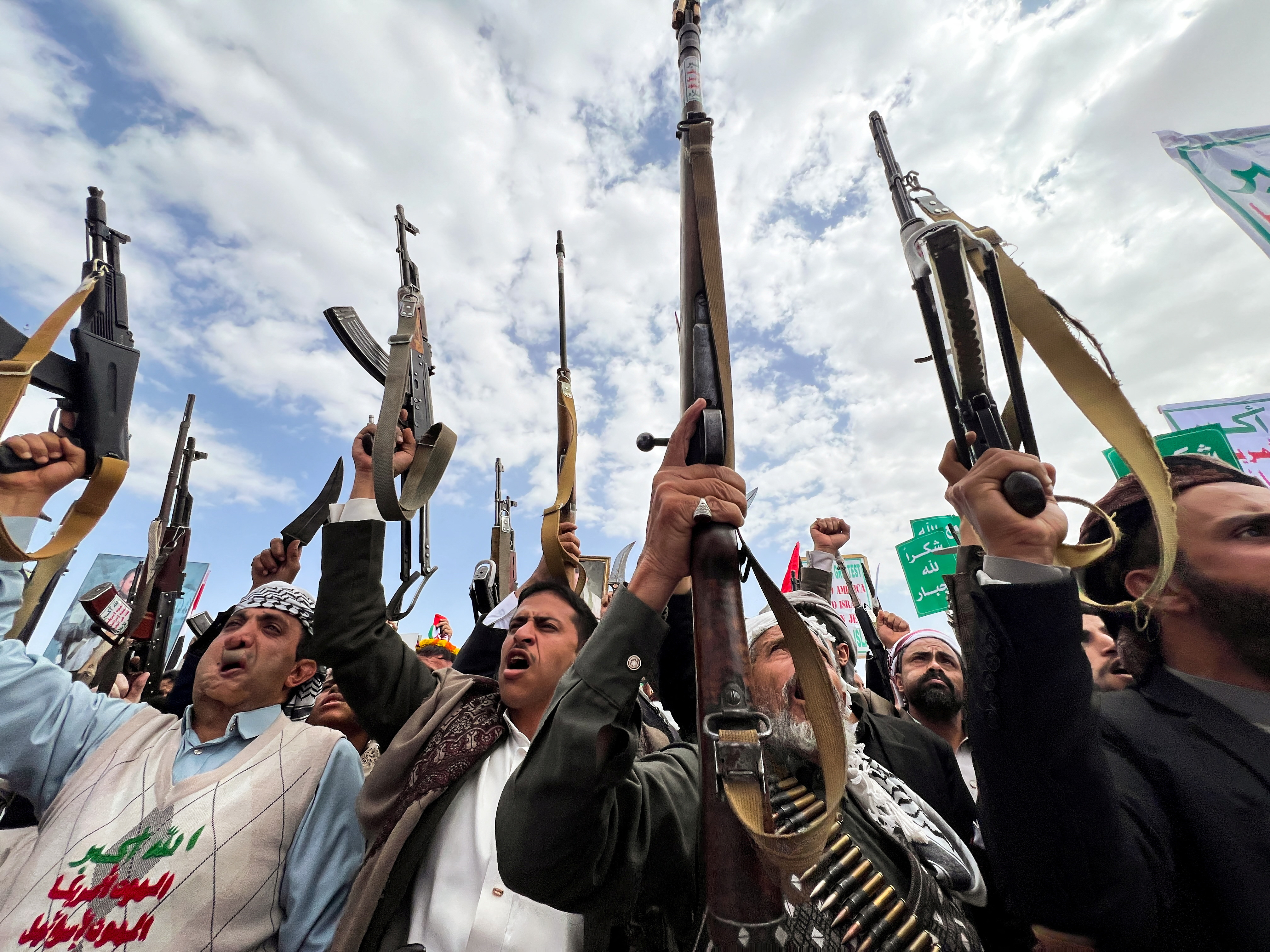 Podporniki hutijevcev