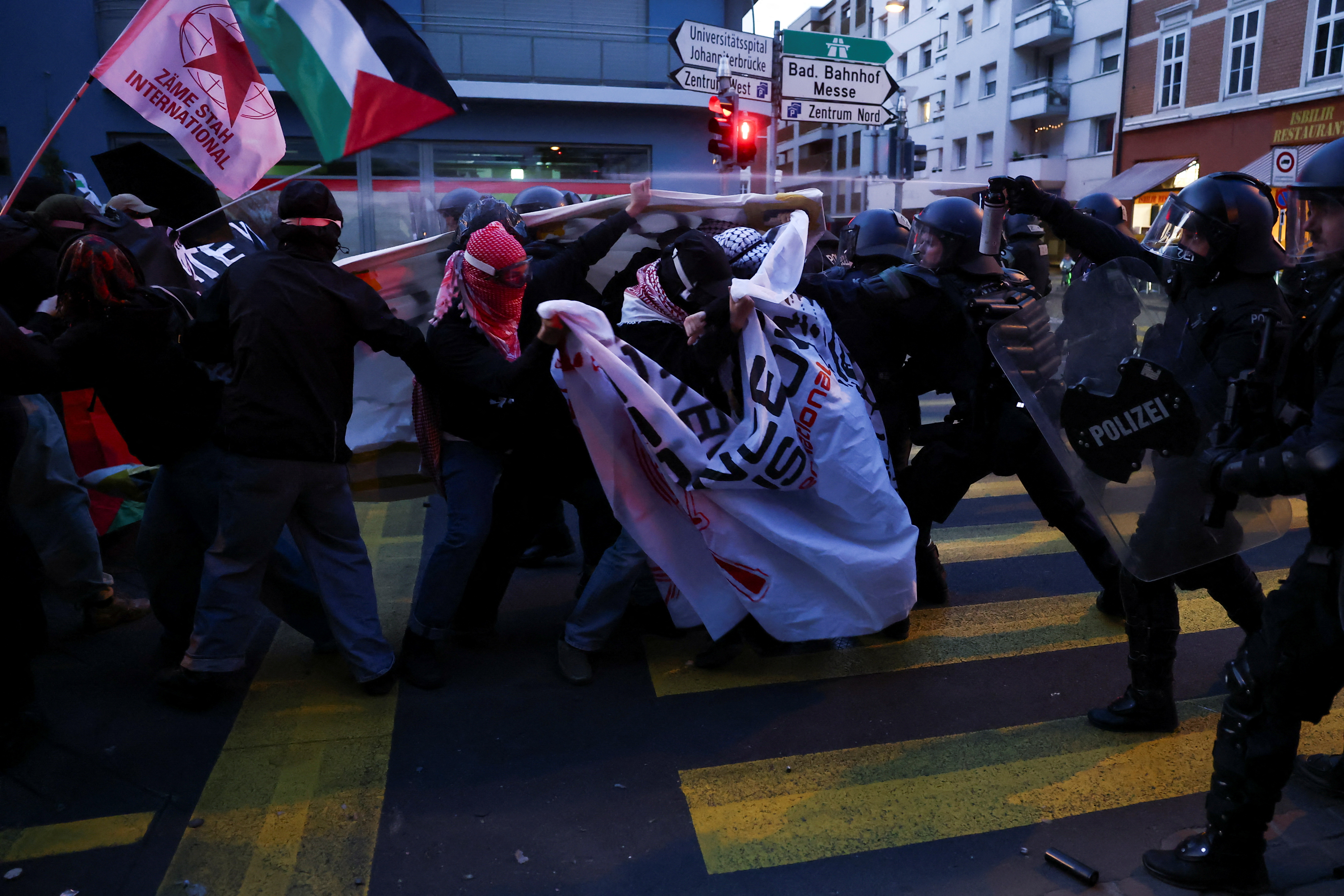 Protesti pred finalom Evrovizije