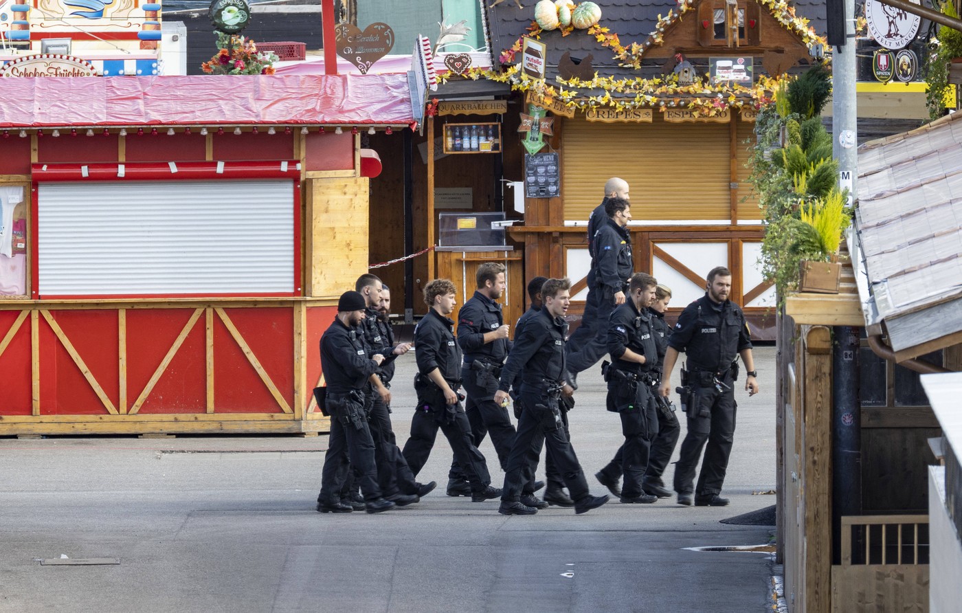 Policija na prizorišču Oktoberfesta