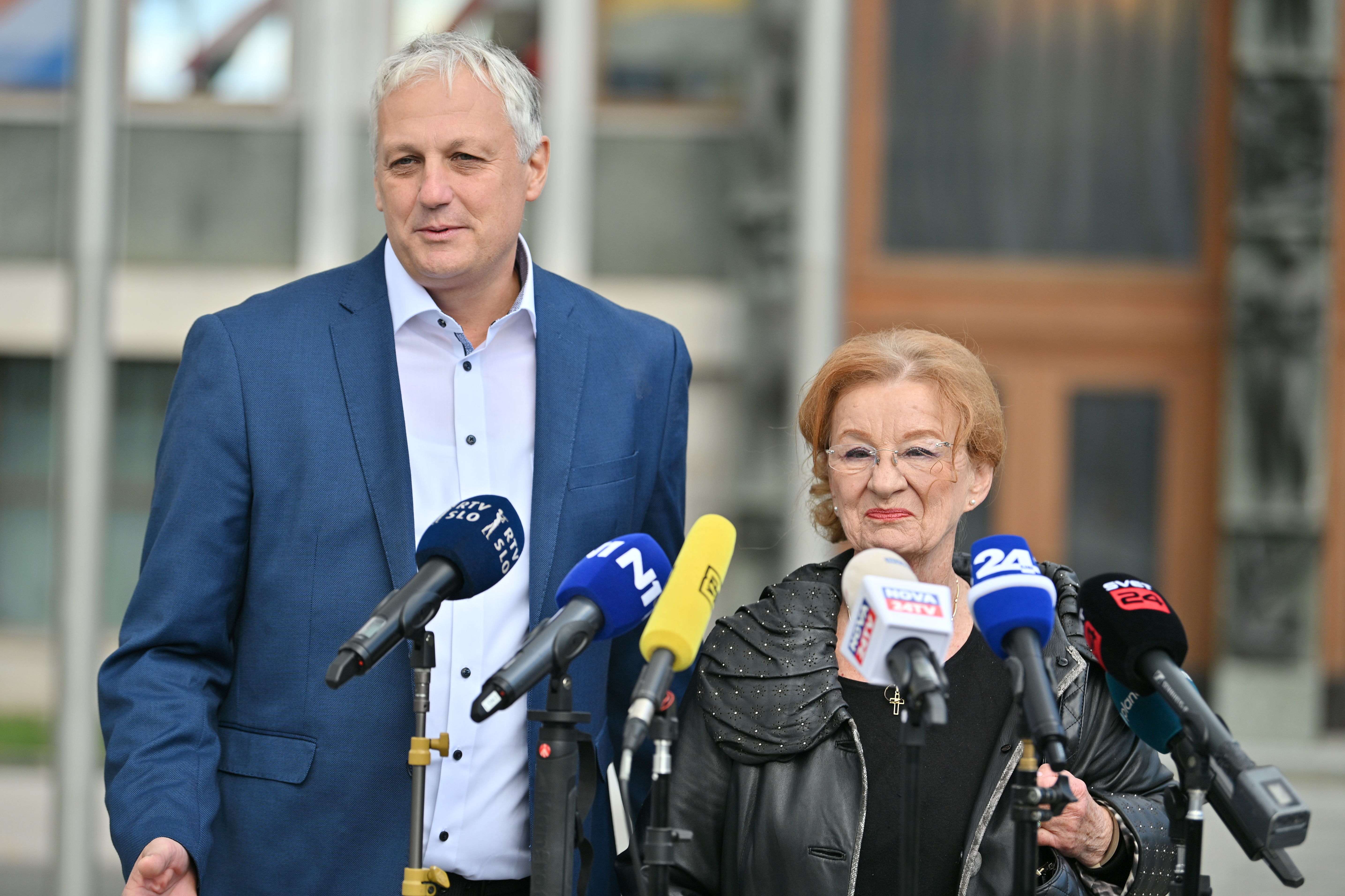 Slovenija, Ljubljana, 02.10.2025, 02. oktober 2025 Izjava za medija Aleša Primca, politika,Foto: Igor Kupljenik/F.A.Bobo