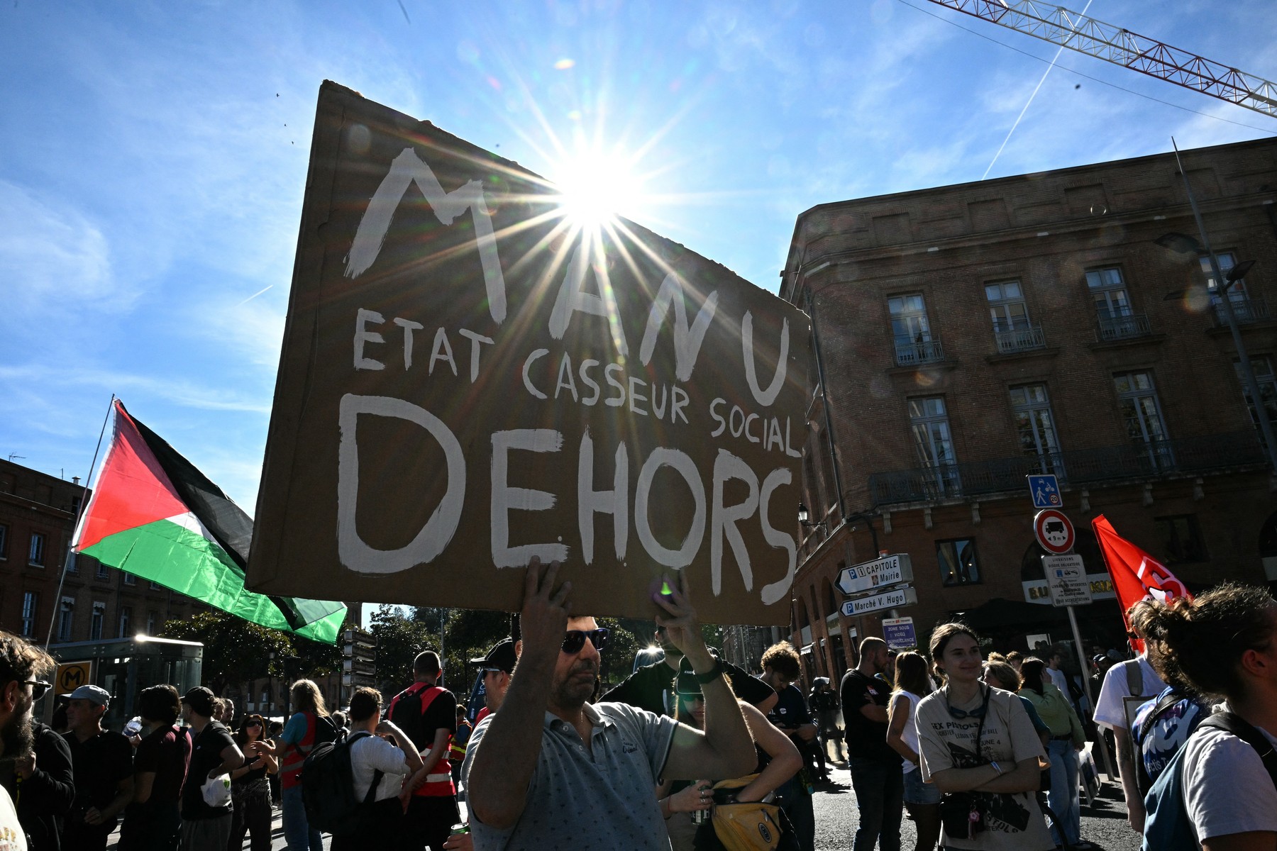 Nov protest v Franciji