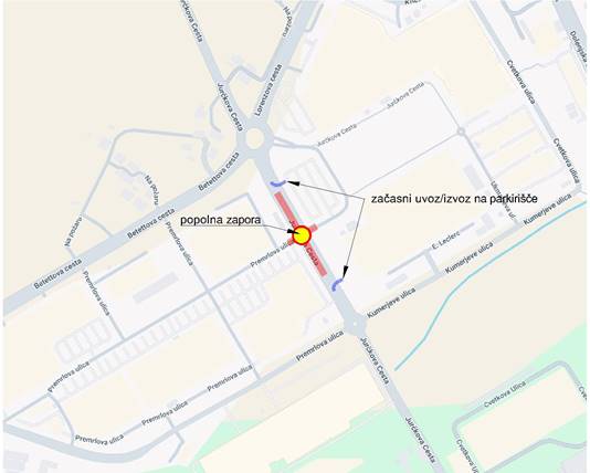 Jurčkova cesta v Ljubljani