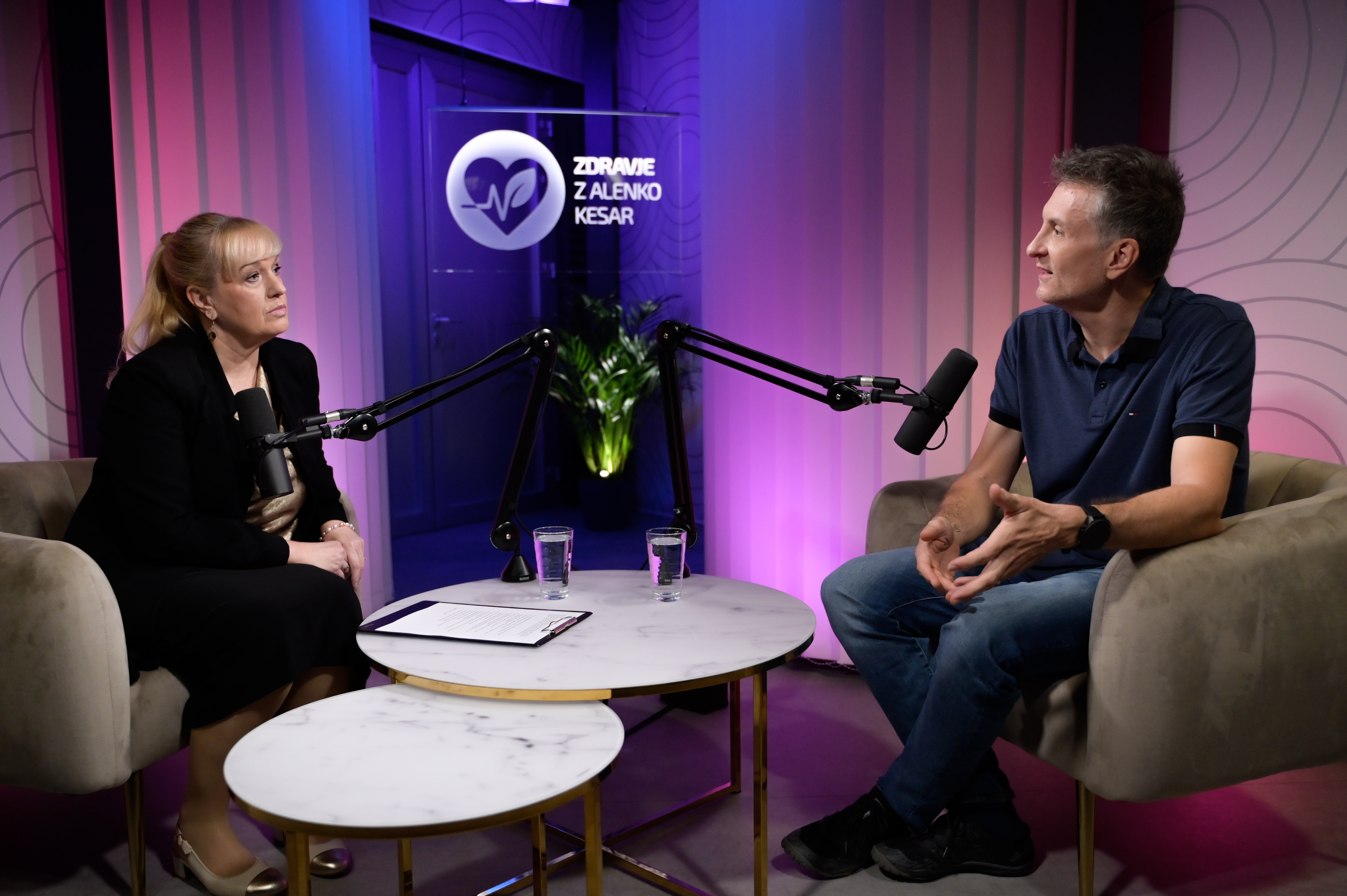 Samo Plut in Alenka Kesar