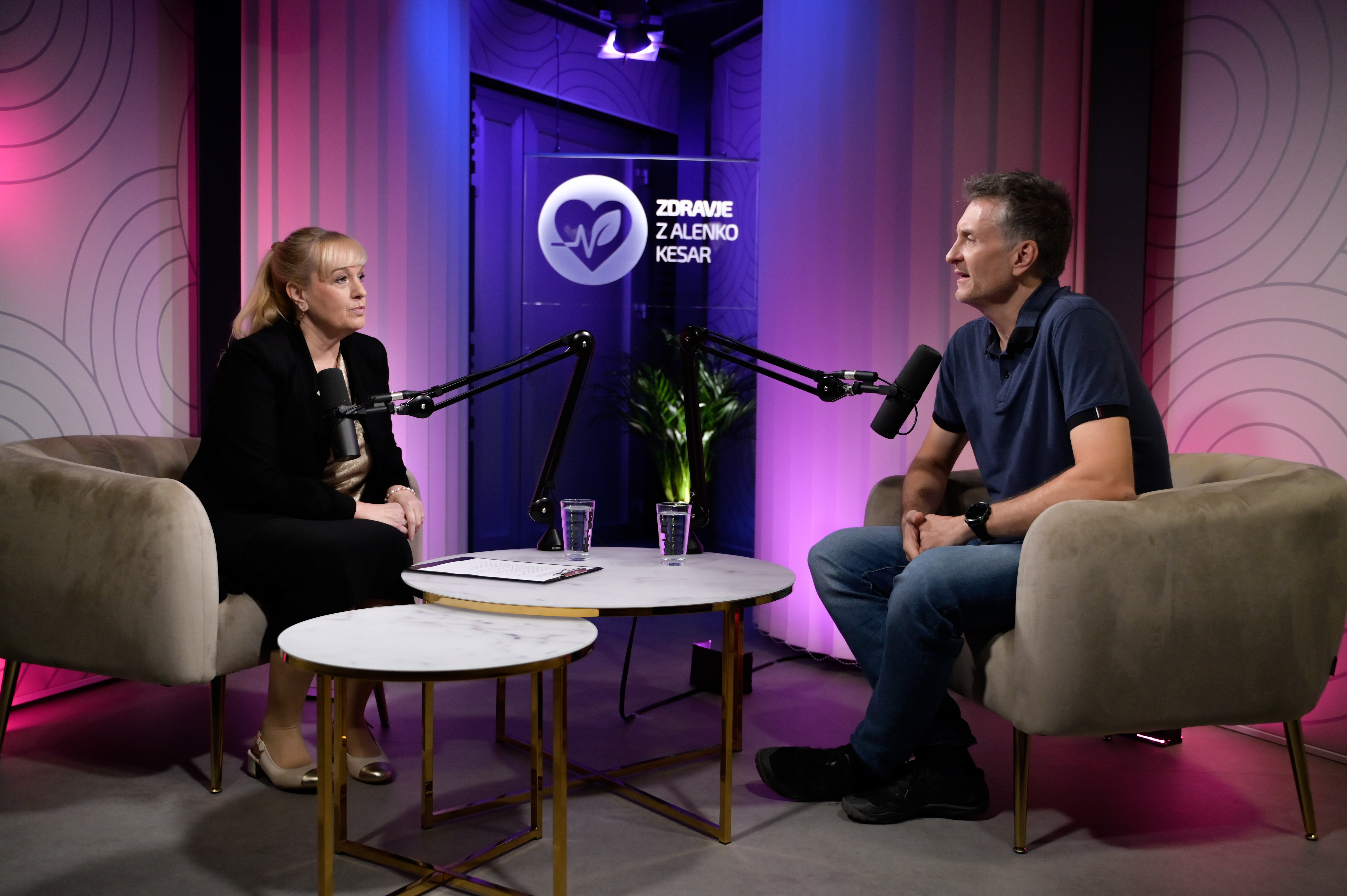 Samo Plut in Alenka Kesar