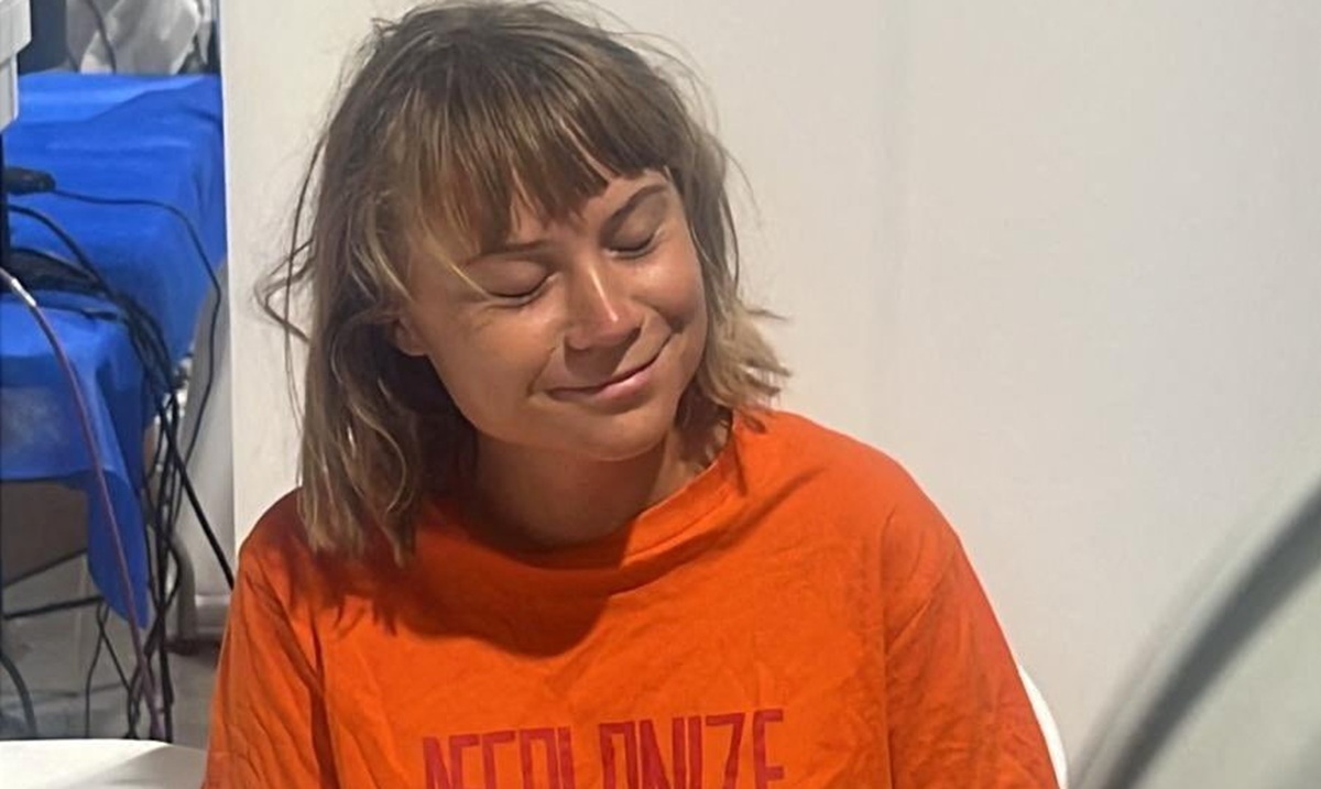 Greta Thunberg v izraelskem priporu