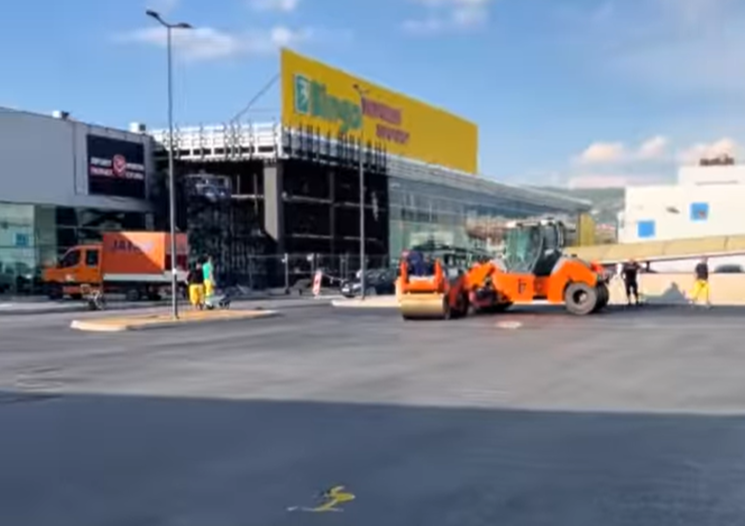 Bosna asfaltiranje viralno Foto Zajem zaslona FACEBOOK