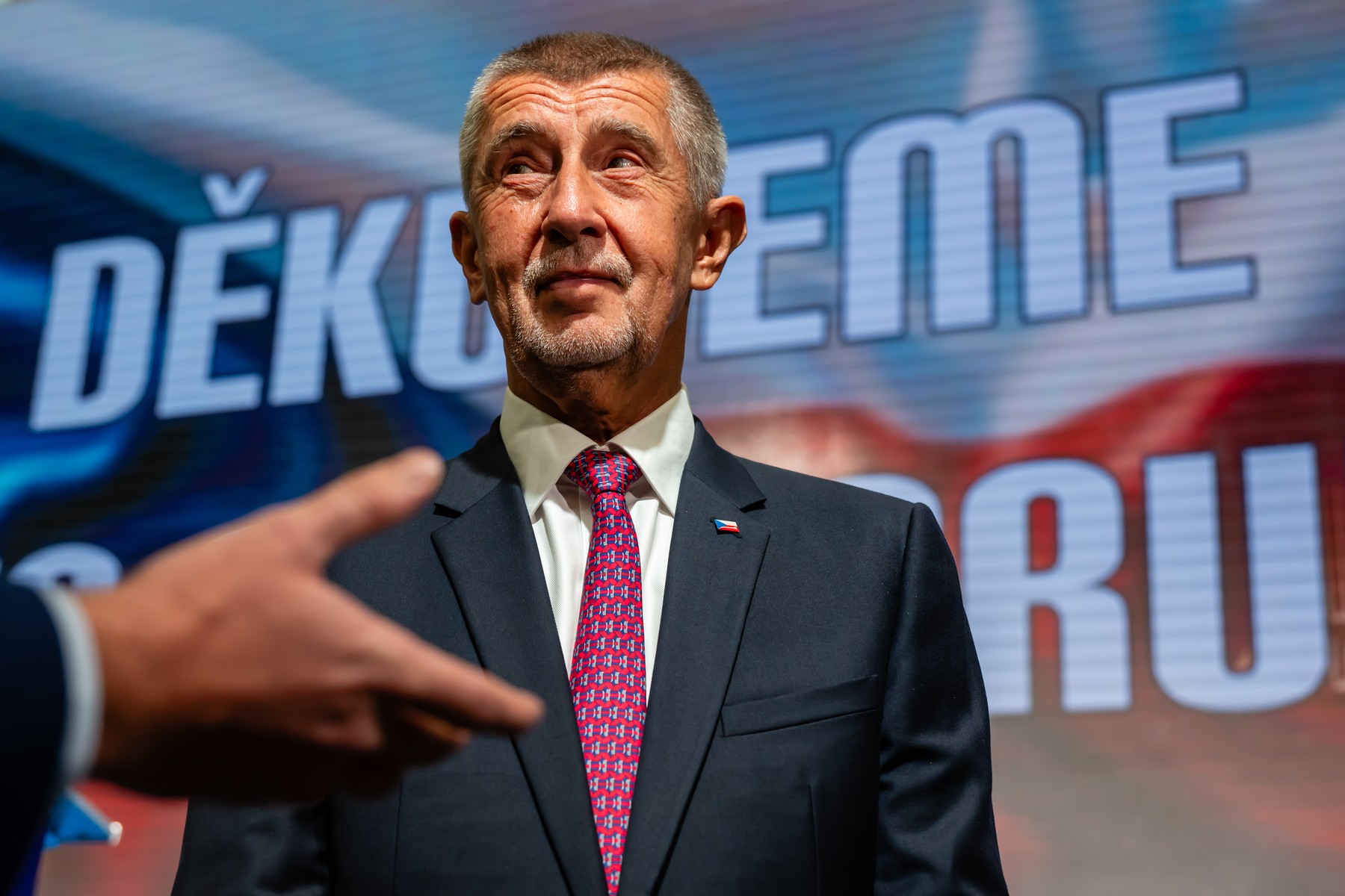 Vodja stranke ANO, ki je zmagala na čeških parlamentarnih volitvah, Andrej Babiš
