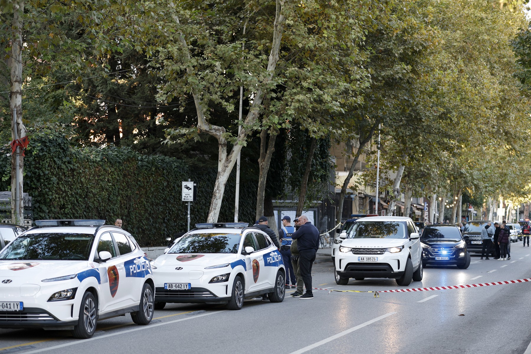 Streljanje na pritožbenem sodišču v Tirani