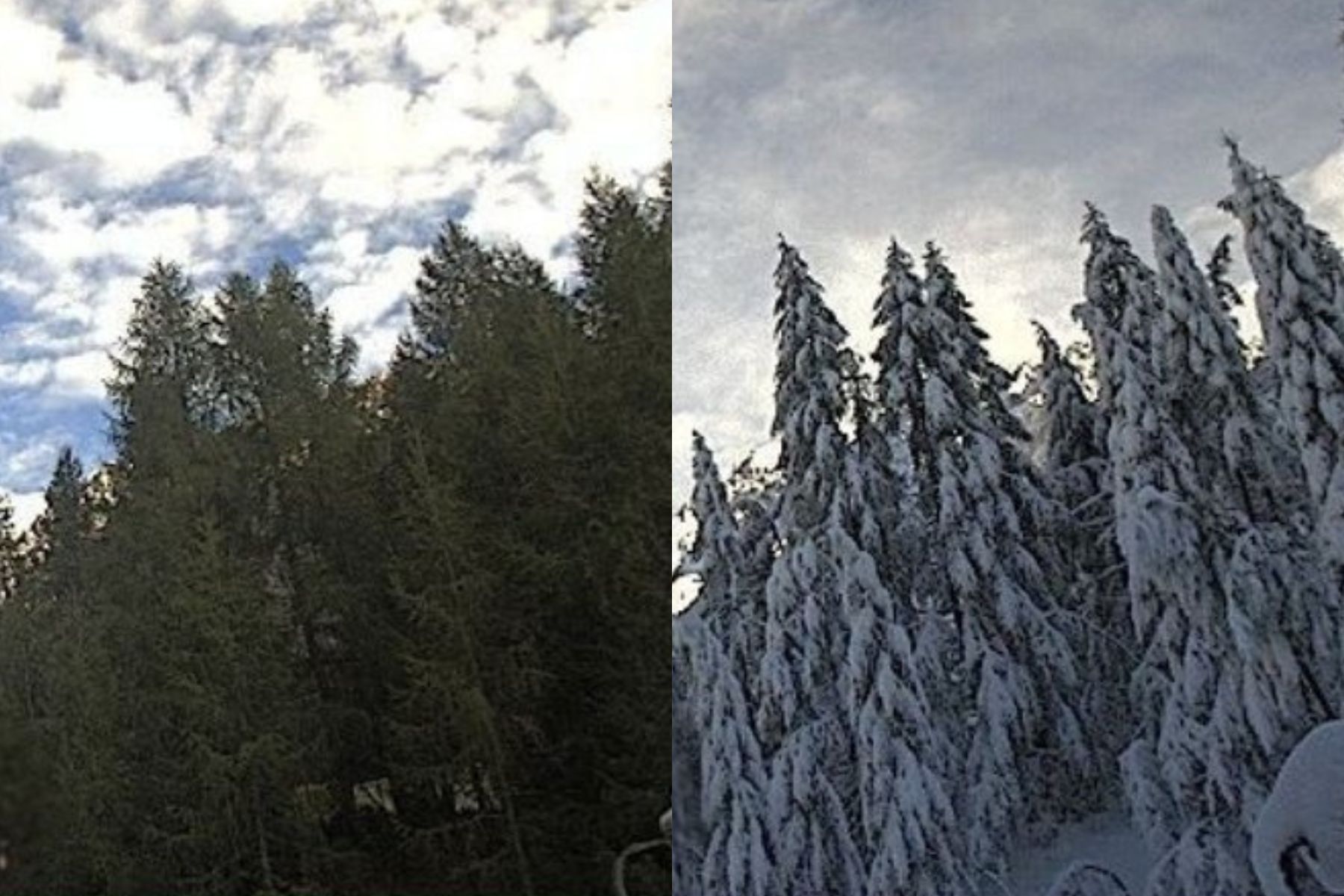 Slovenijo je dosegla izrazita hladna fronta