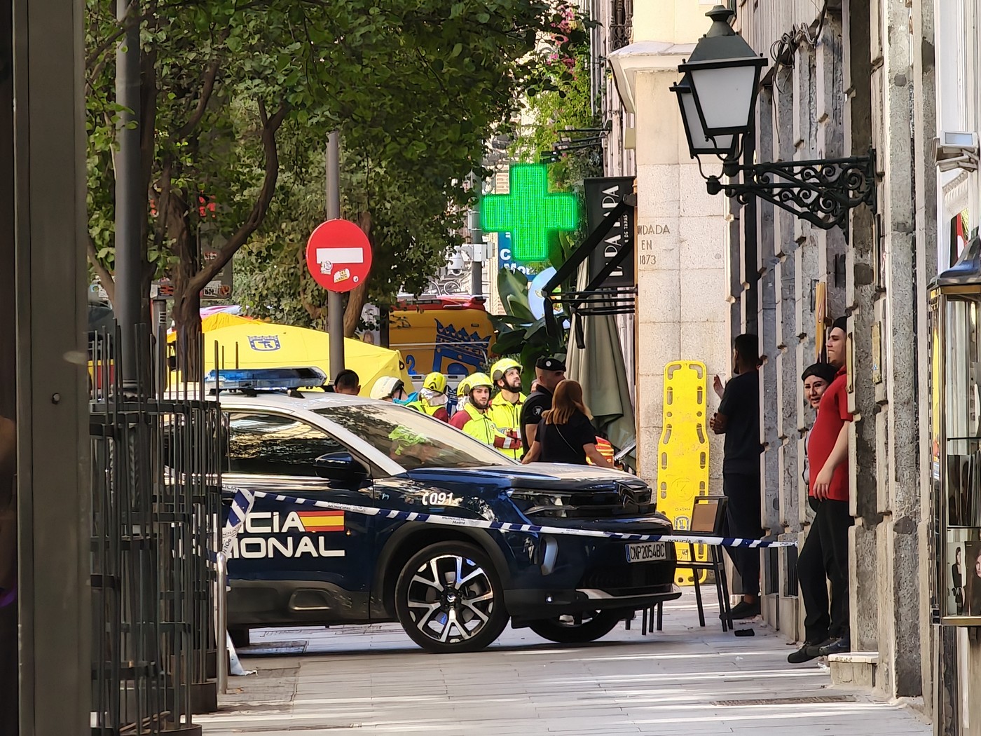 Zrušenje stavbe v Madridu