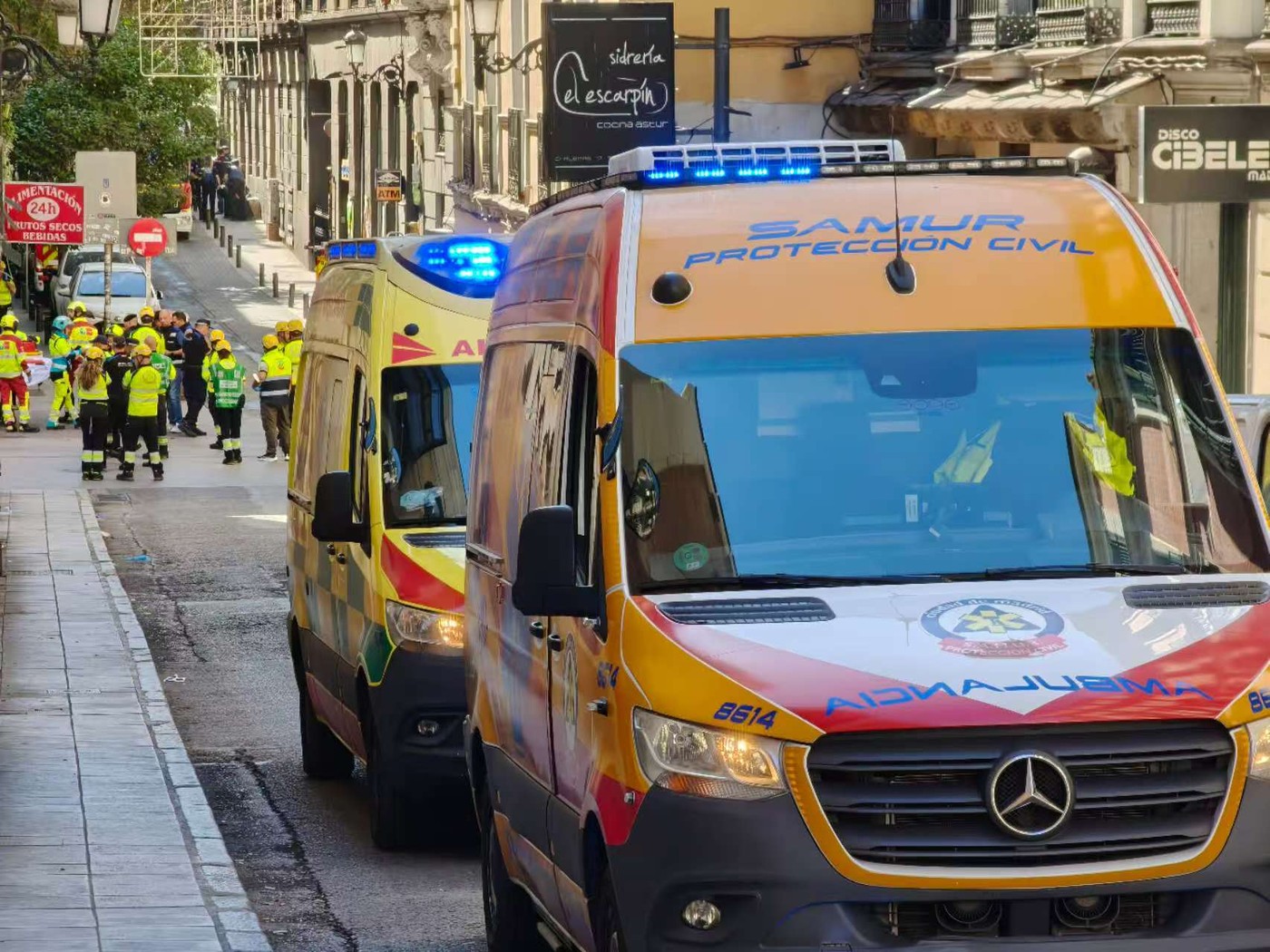 Zrušenje stavbe v Madridu