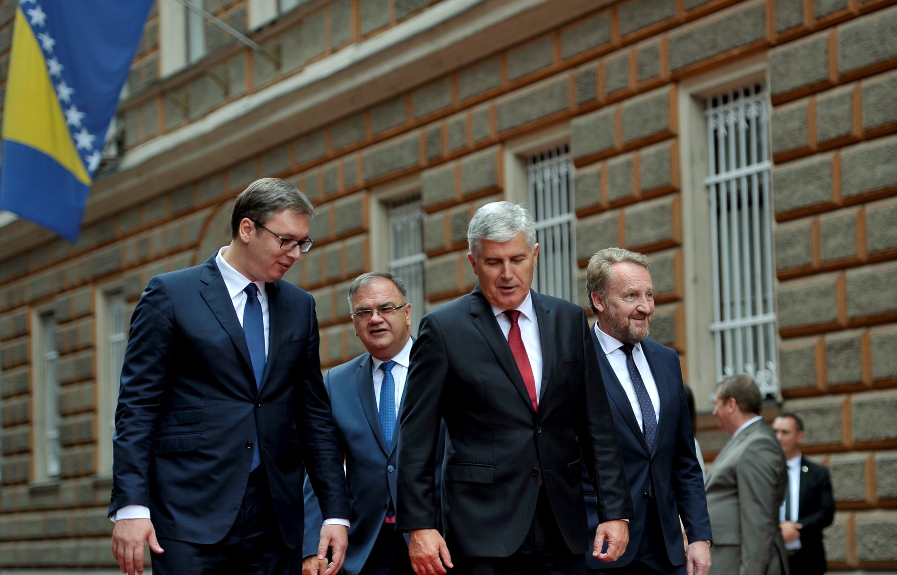 Mladen Ivanić, Aleksandar Vučić 2017