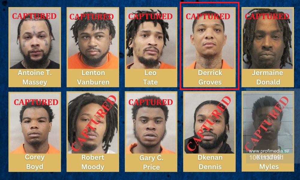 Zaporniki, ki so pobegnili iz zapora v Louisiani